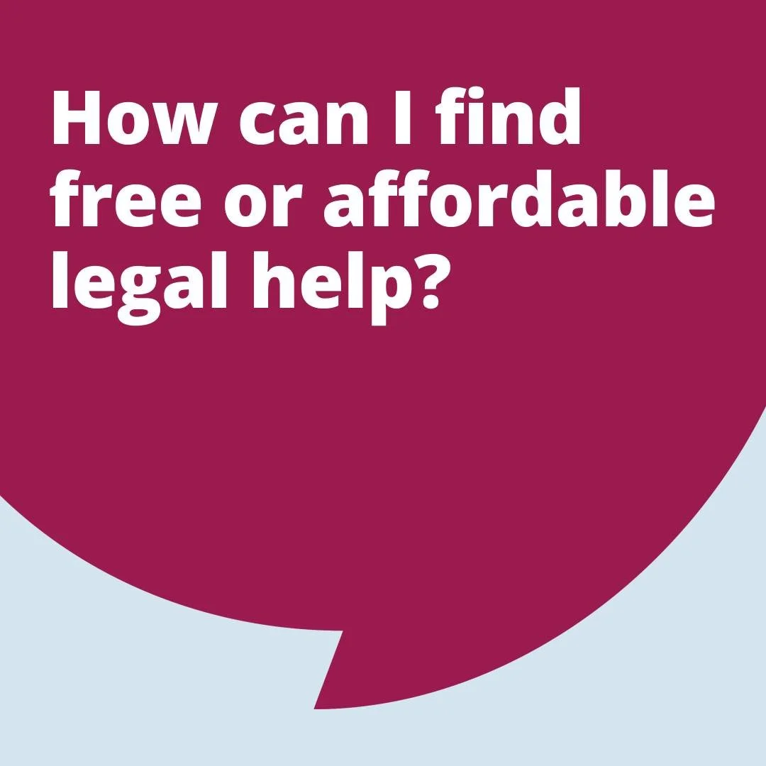 If you can't afford legal advice or support in court, you might be able to get free or cheaper help like legal aid.

It&rsquo;s important to check what help is available to you.

Find out more on our website ⤵️
https://bit.ly/46jzgBL