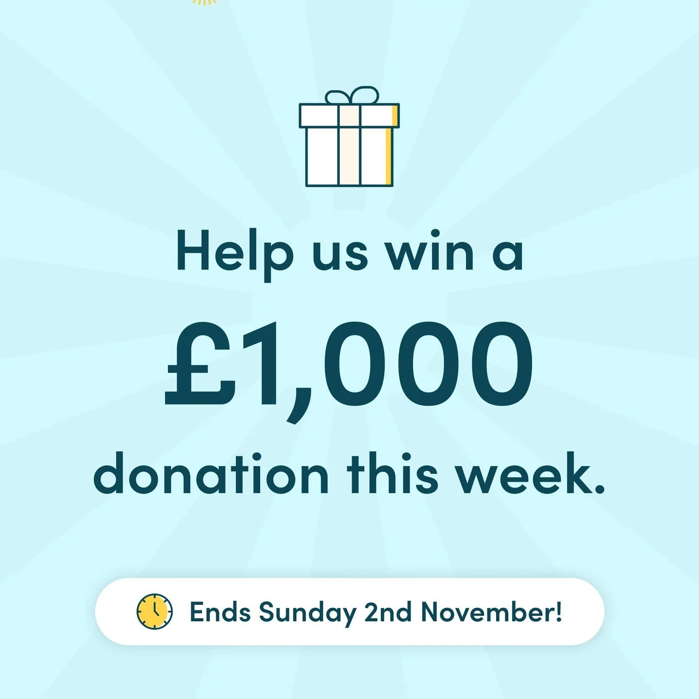 So far Citizens Advice Wigan Borough has 5 entries into easyfundraising&rsquo;s giveaway to win a &pound;1,000 donation!

You can help increase our chances of winning by signing up to support us before midnight 2nd November:

https://join.easyfundrai
