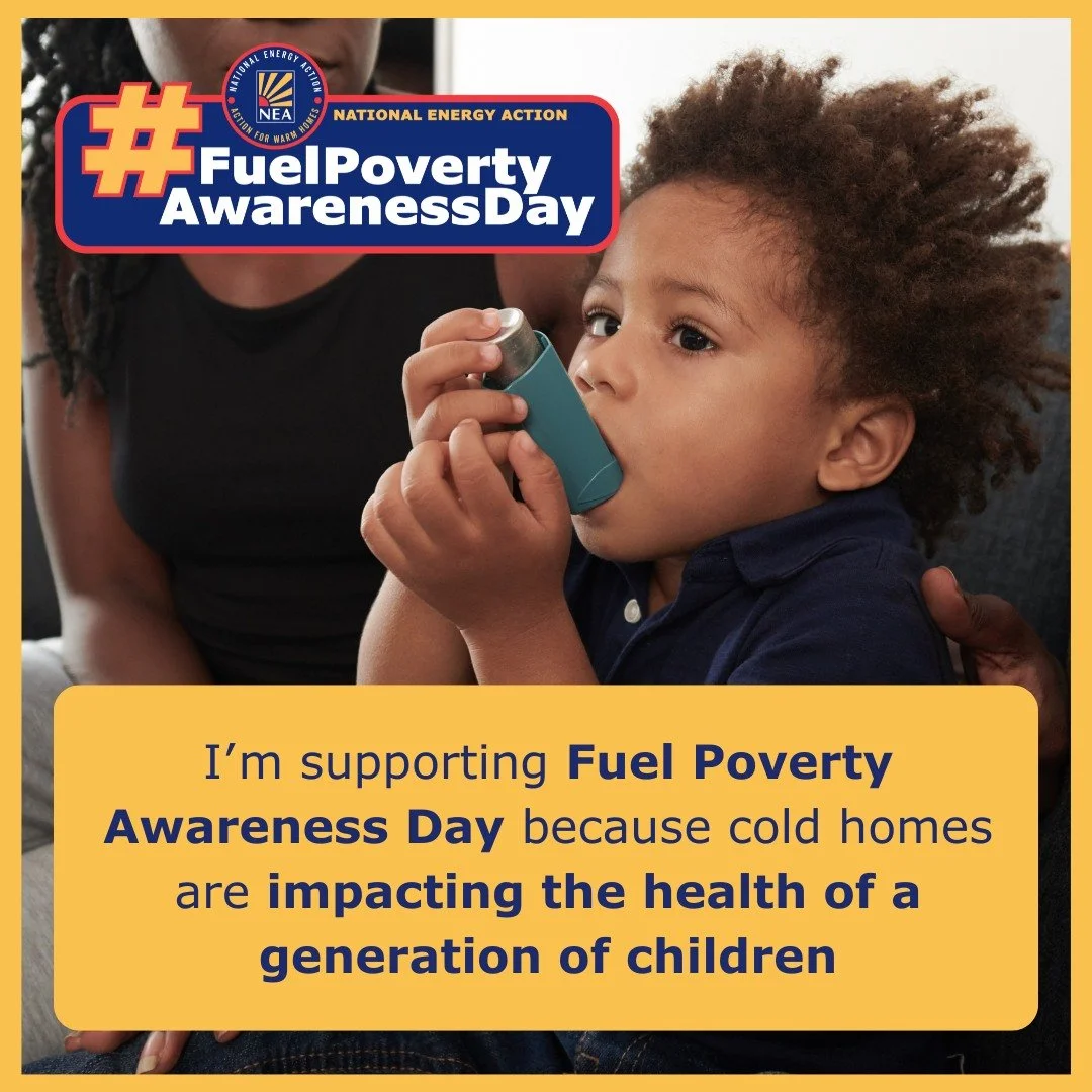 We&rsquo;re supporting @NEA_UKCharity&rsquo;s #FuelPovertyAwarenessDay because children living in cold and damp homes are more likely to develop lifelong respiratory issues. 

Get in touch for help with energy advice: https://www.cawb.org.uk/contact