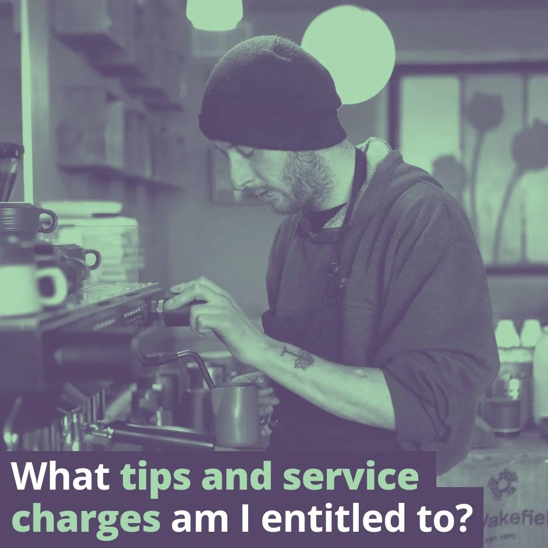 Your employer must have a written tips policy if customers often give tips in your workplace.

💰 Tips include money given to employees by customers, as well as service charges that are added to the bill.

Our advice can help ⤵️
https://bit.ly/4ku92S