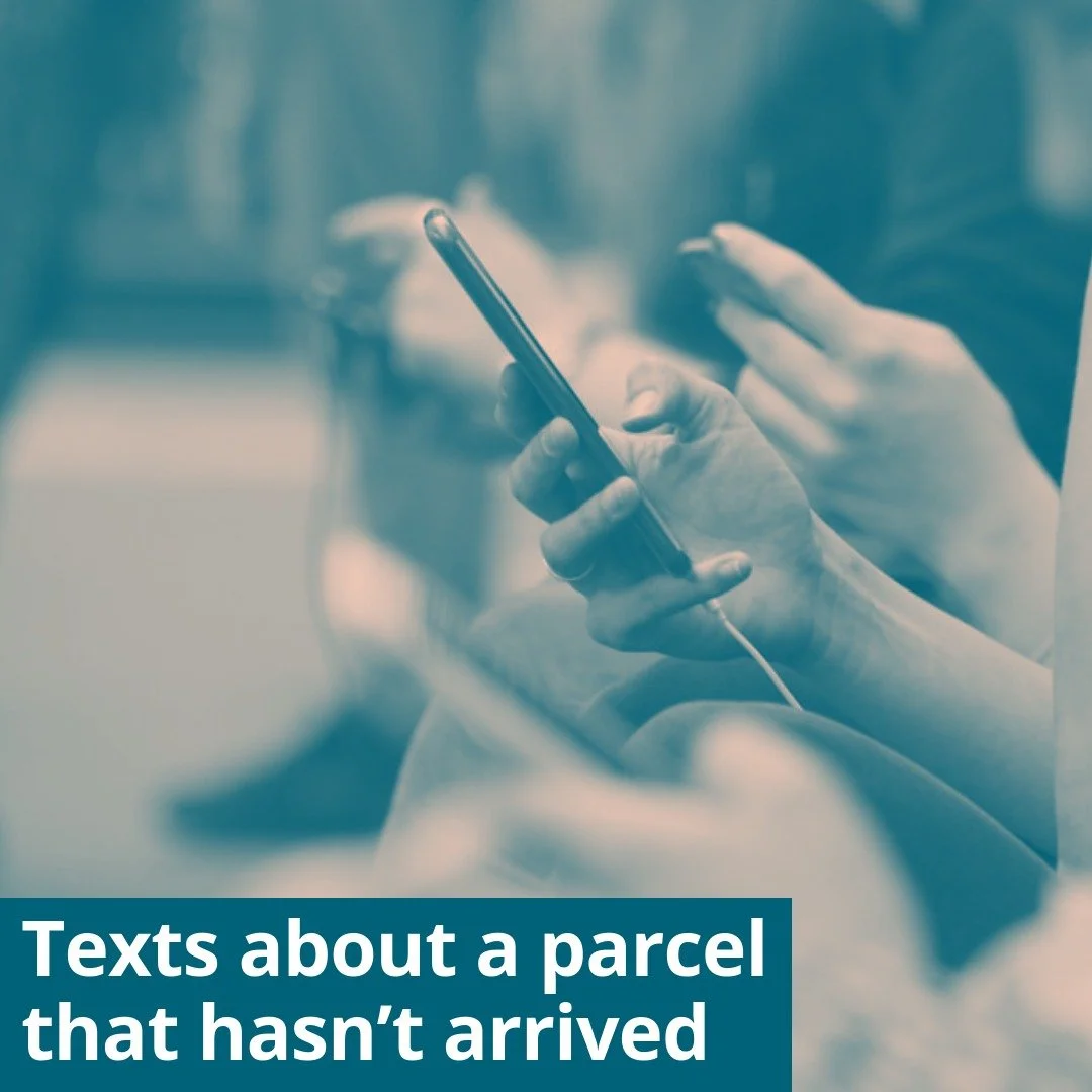 If you get a text asking you to pay to get your parcel or reschedule the delivery, it&rsquo;s usually a scam.

❌ Don&rsquo;t click any links - delivery companies won&rsquo;t ask you to pay them through a link in a text.

Here&rsquo;s what you need to