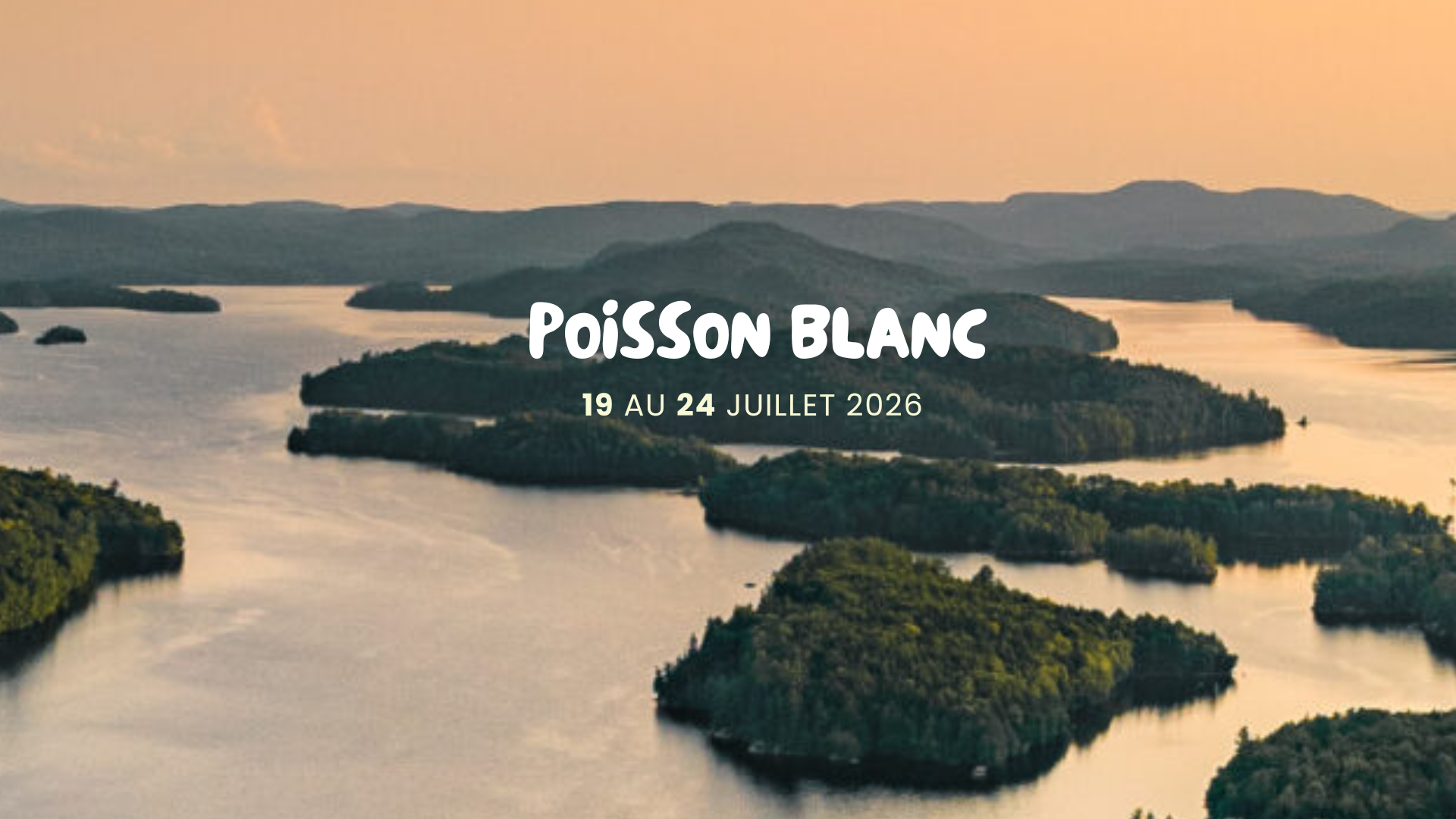 POISSON BLANC : LES MILLE ET UNE ÎLES