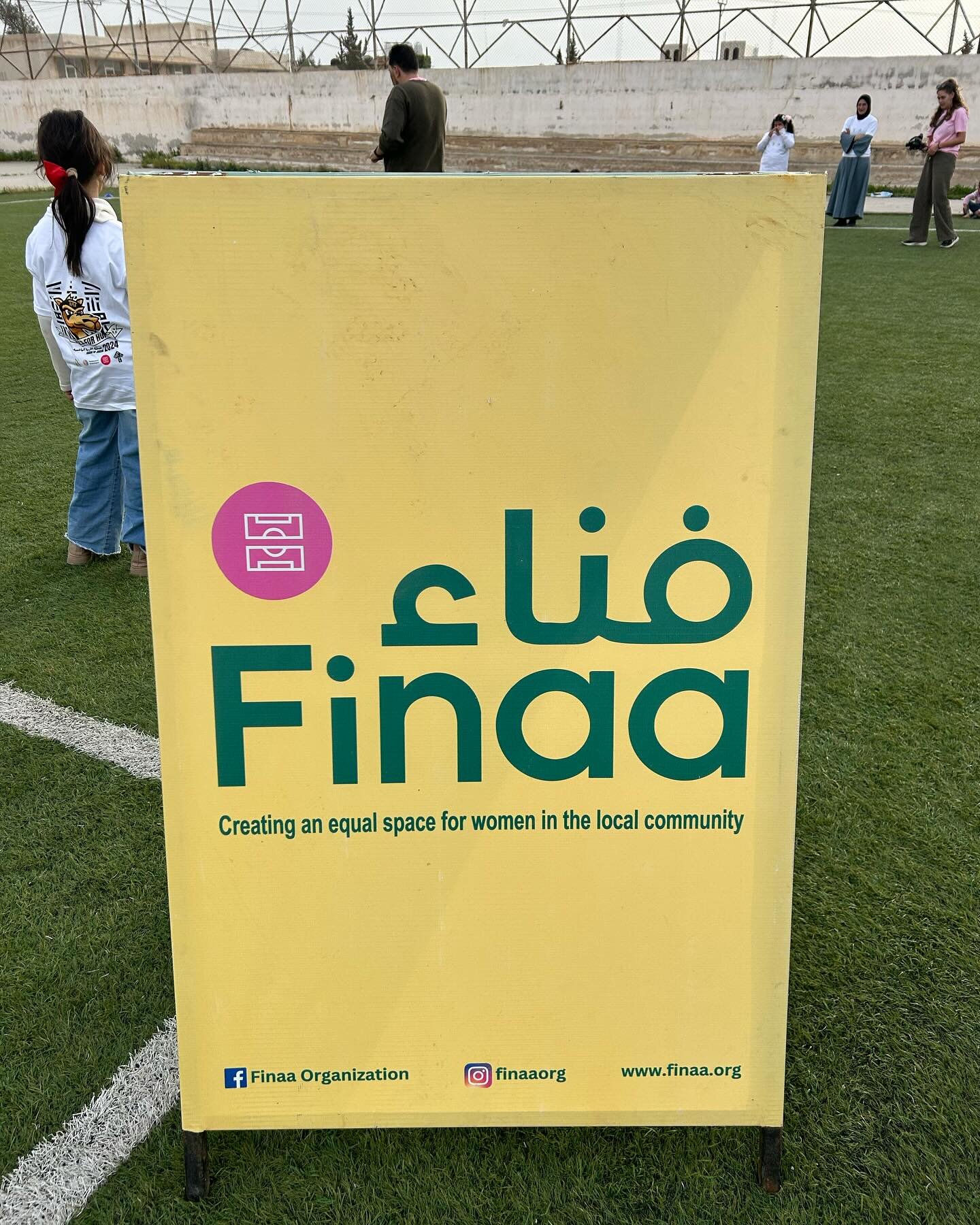 Ar Ramtha |

Today was the first day of 2 planned football clinics this week in Jordan. Together with @finaaorg we hosted 70+ girls. We played games, danced Zumba, laughed, and shared an Iftar meal together. We are excited for the future, and the pow
