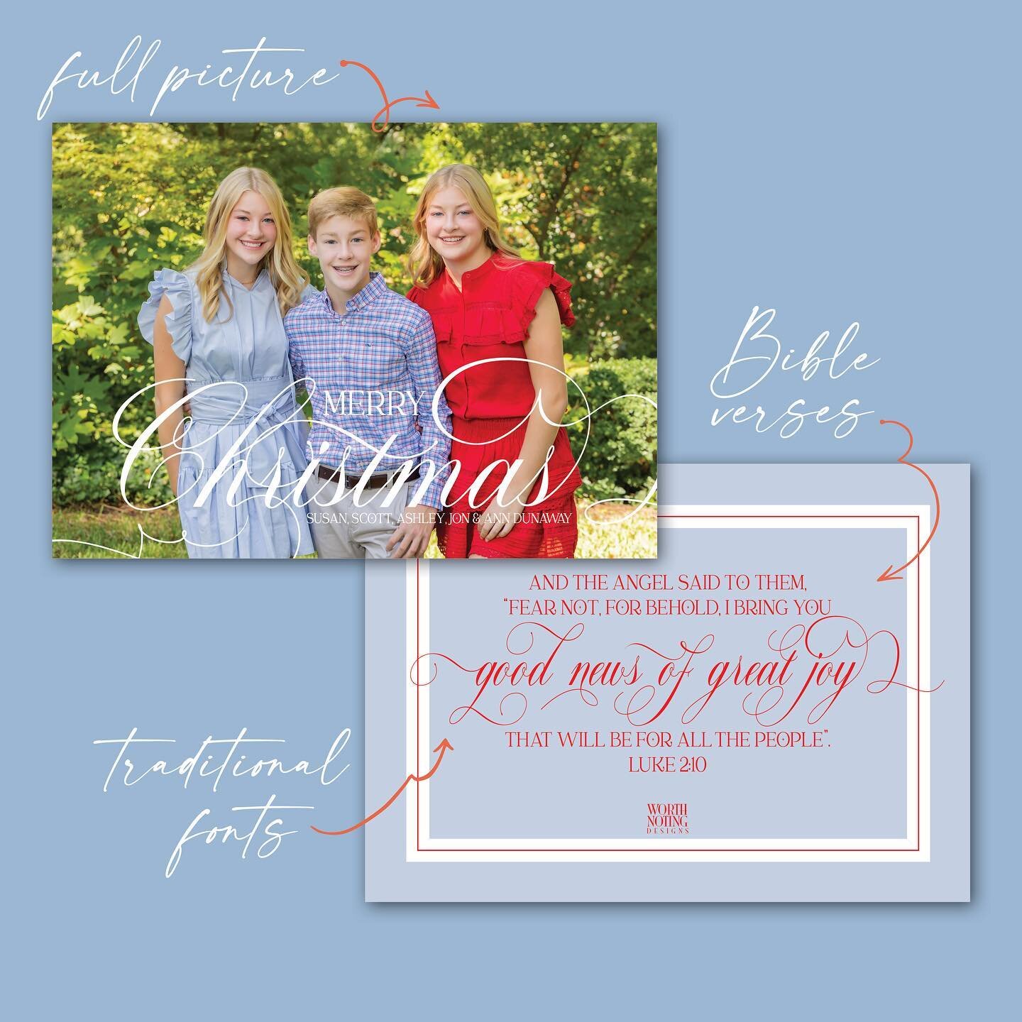 #itsworthnoting that traditional holiday cards are a beautiful way to spread cheer!  #customchristmascards