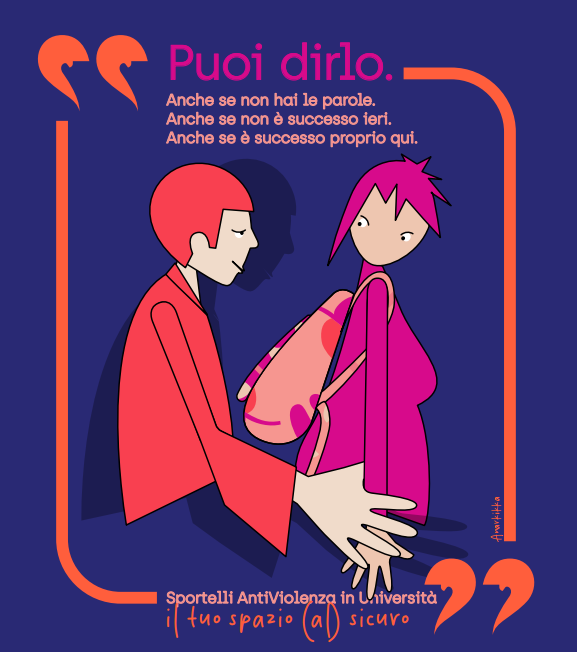 AVVISO Variazione sede Sportello Antiviolenza universitario: viale Allegri 9 