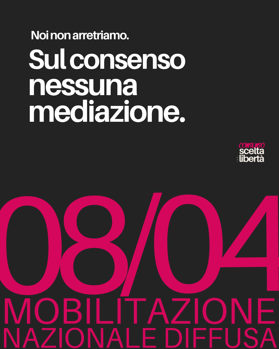 Mercoledì 8 aprile | Mobilitazione nazionale diffusa contro il DDL Bongiorno