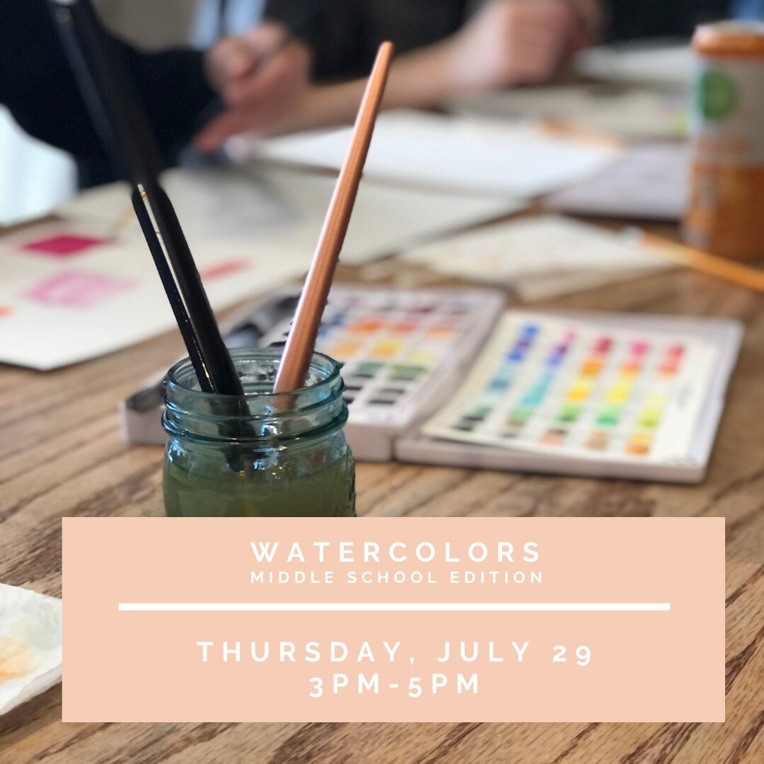 We're opening this one up for middle school AND HIGH SCHOOL girls!⠀⠀⠀⠀⠀⠀⠀⠀⠀
⠀⠀⠀⠀⠀⠀⠀⠀⠀
If you want to learn a new skill, brush up on an old one, or just do something fun and stress-free for a few, don't miss this class!⠀⠀⠀⠀⠀⠀⠀⠀⠀
⠀⠀⠀⠀⠀⠀⠀⠀⠀
Claim your s