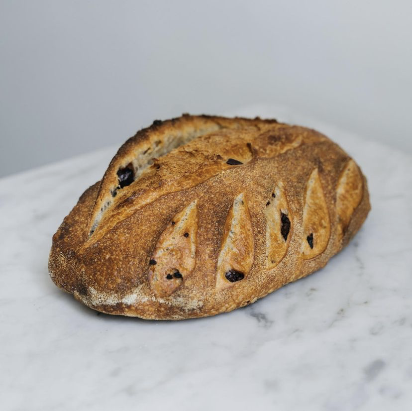 Olive Semolina Sourdough