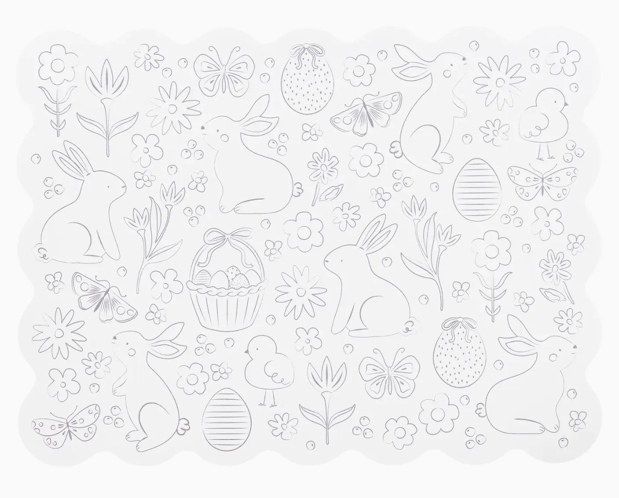 Color-in Easter Placemats