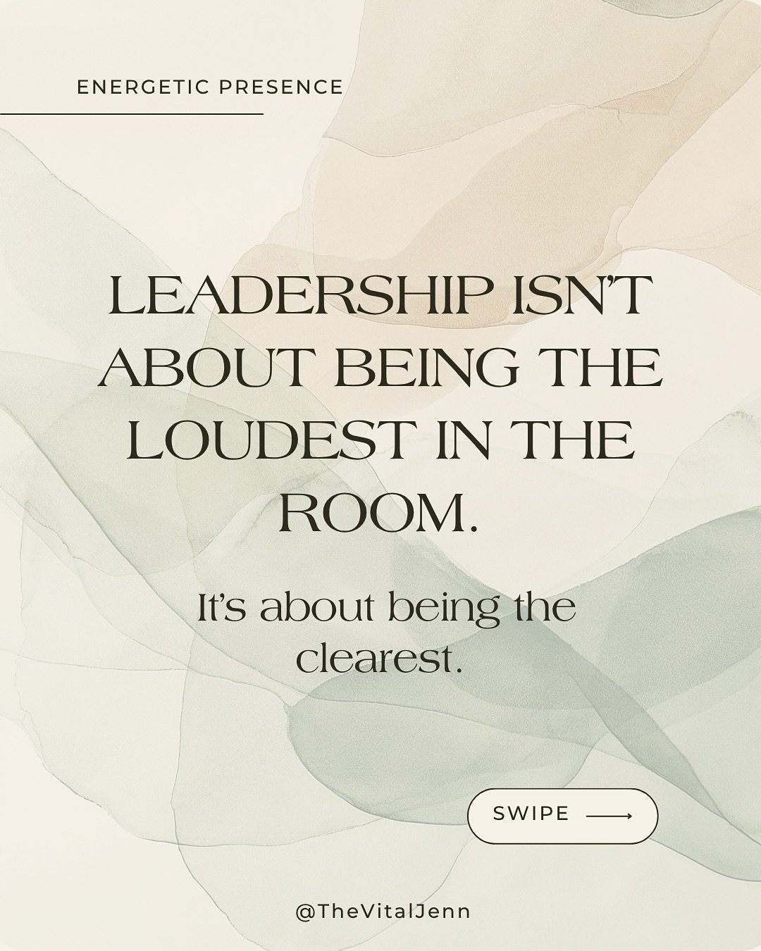 The most impactful women I know aren&rsquo;t forcing their message to land.
They&rsquo;re being fully themselves &mdash; and their frequency speaks for them.

They&rsquo;re not performing for success.
They&rsquo;re not proving their worth.
They&rsquo