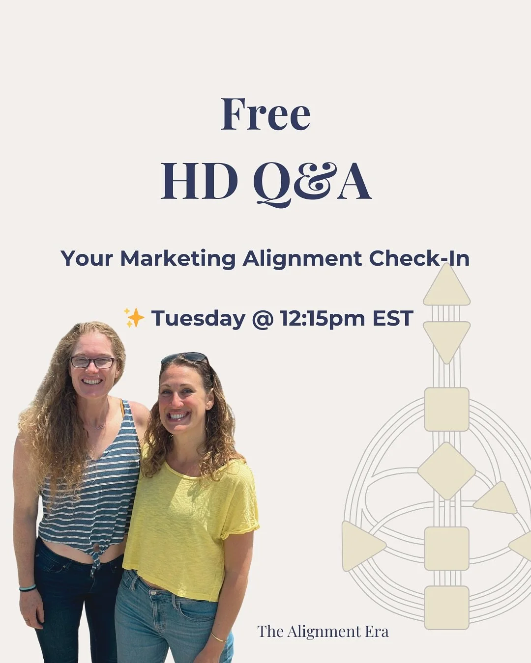 Feel like you&rsquo;re putting in the work &mdash; but your marketing still isn&rsquo;t landing the way you want it to?

It&rsquo;s probably not your offer.
It&rsquo;s not even your effort.
It&rsquo;s misalignment.

✨ Human Design is the roadmap back