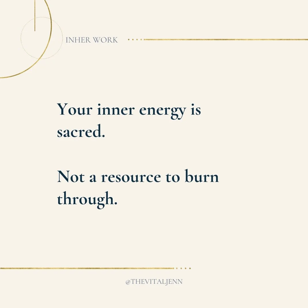 The deepest shifts in your life don&rsquo;t come from doing more&hellip; 

They come from clearing what no longer belongs,

So your natural energy can flow again. 

This is the work of remembering your wholeness 

&mdash; and living from that truth e