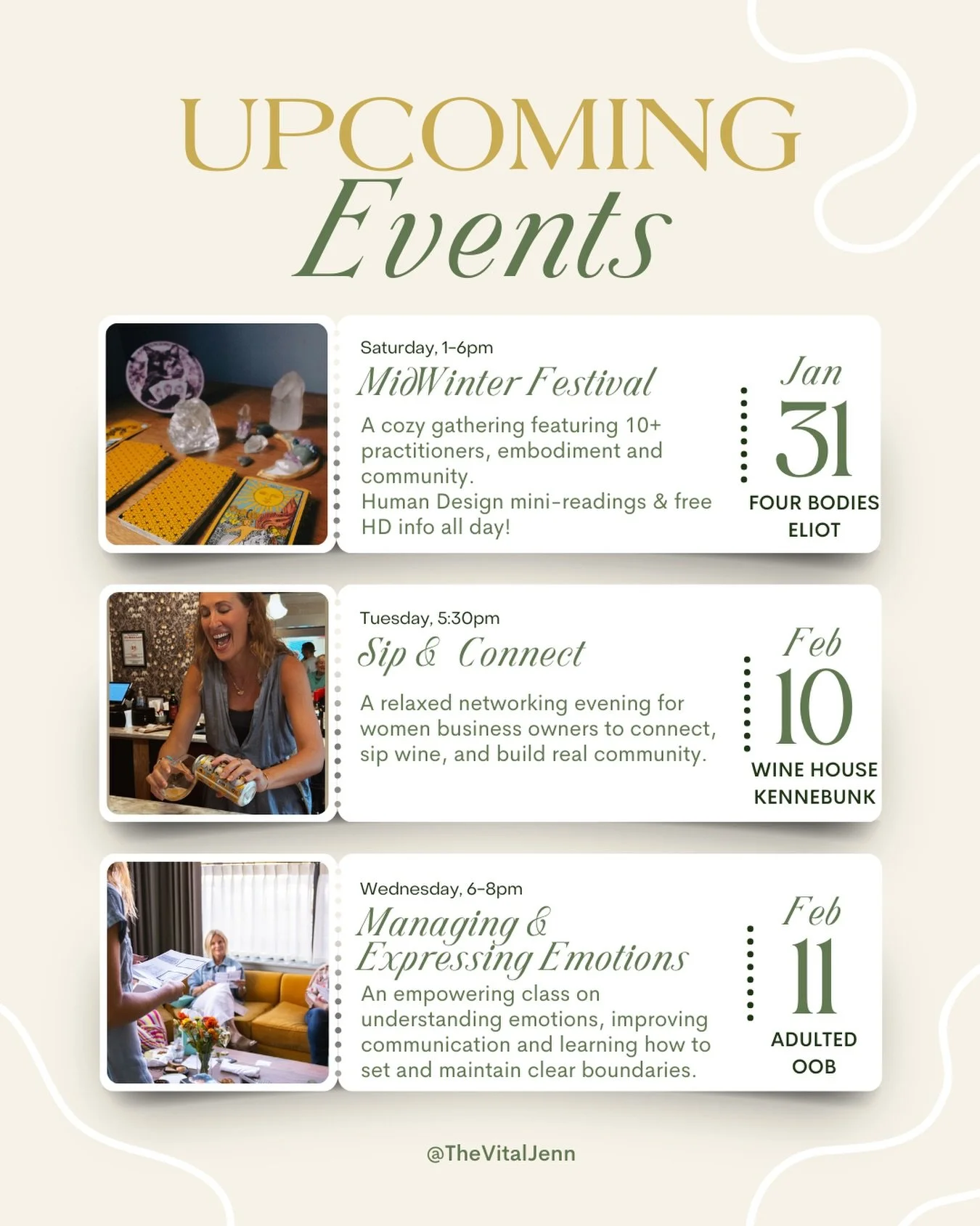 I&rsquo;ve been really present in my life lately, focusing on being &ldquo;in person.&rdquo;

Which feels like such a funny thing to say&hellip; because life is meant to be lived in person,
not through a screen.
And yet, here we are.

So I&rsquo;d tr