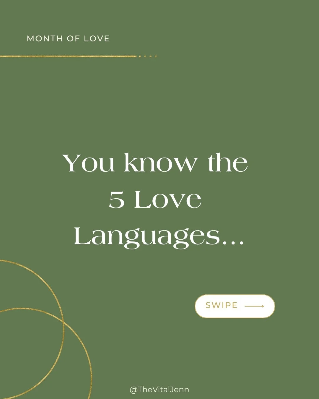 Most of us learned about love through the 5 Love Languages&hellip;
Words of affirmation. Quality time. Acts of service. Gifts. Physical touch. 

But love isn&rsquo;t just a behavior.
It moves through us &mdash; differently for everyone &mdash; in way