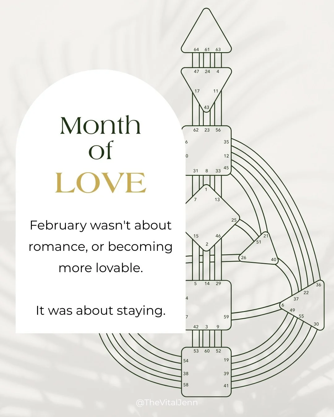 February was about staying.
With yourself.
With emotion.
With truth.

Once you can stay,
you can choose differently.

March isn&rsquo;t about intensity.
It&rsquo;s about alignment.

Aligned decisions.
Aligned relationships.
Aligned leadership.

Less 
