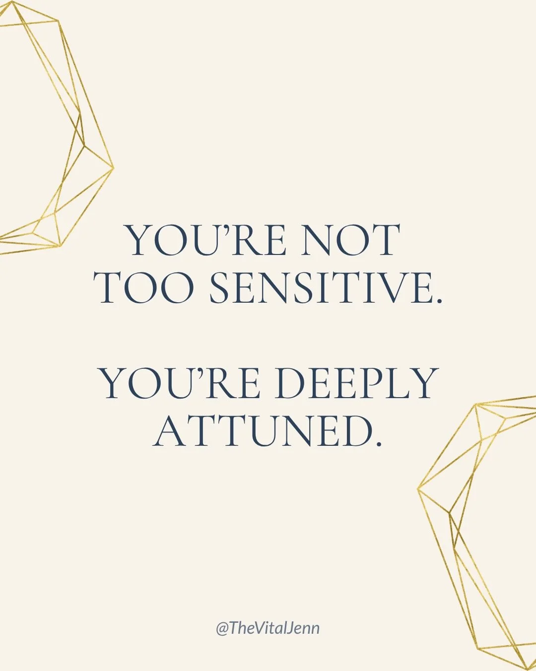 Most of what you&rsquo;ve been told about yourself&hellip;

Is conditioning.

Not truth.

You&rsquo;ve learned to:
🌫️ doubt yourself
🌫️ override your body
🌫️ seek validation outside of you

And call that &ldquo;normal.&rdquo;

There&rsquo;s anothe
