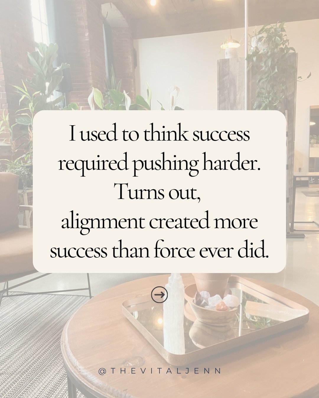 I used to be so out of alignment. 😞

Burned out, making decisions that depleted me, making everyone else happy by saying &ldquo;Yes&rdquo;, except me. 

I started understanding my own energetics and how they related to my emotions.

I began creating