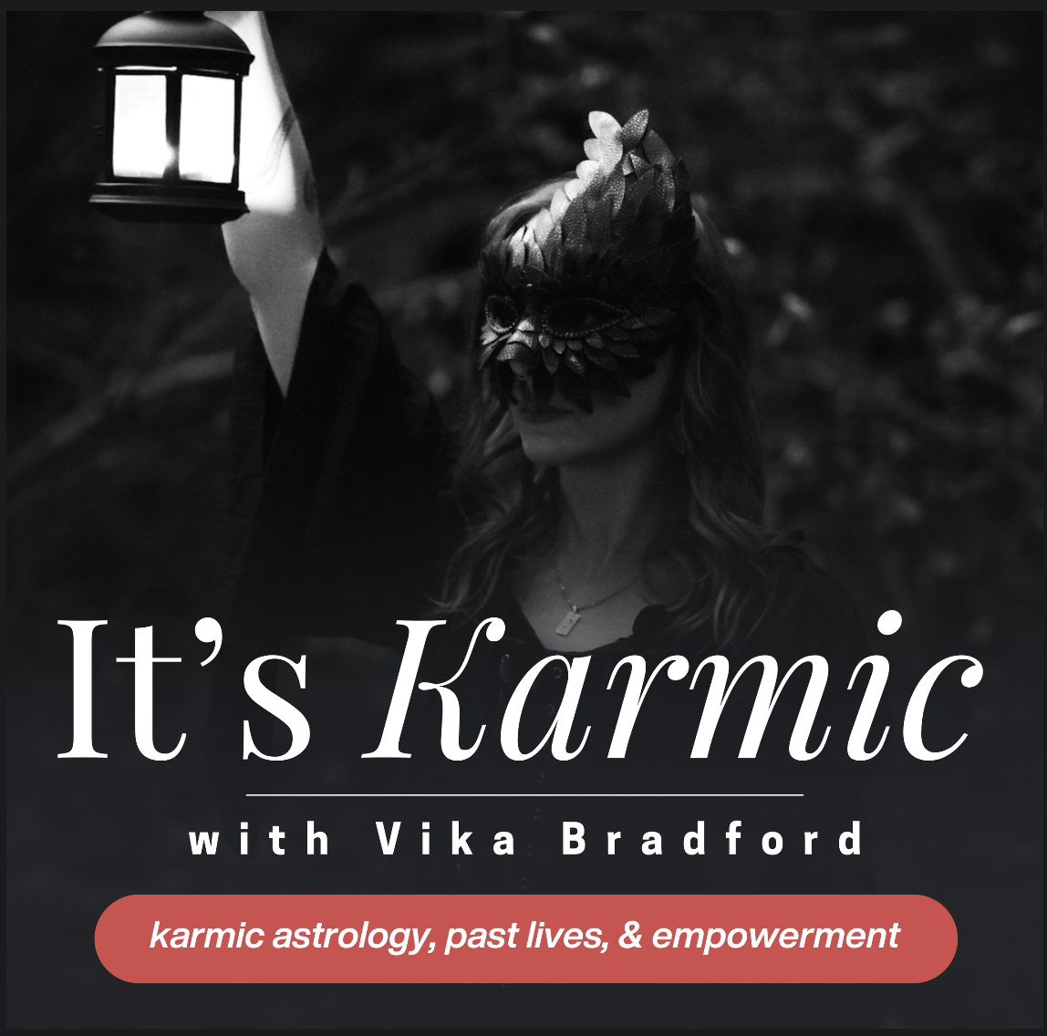 Vika Bradford It's Karmic podcast image