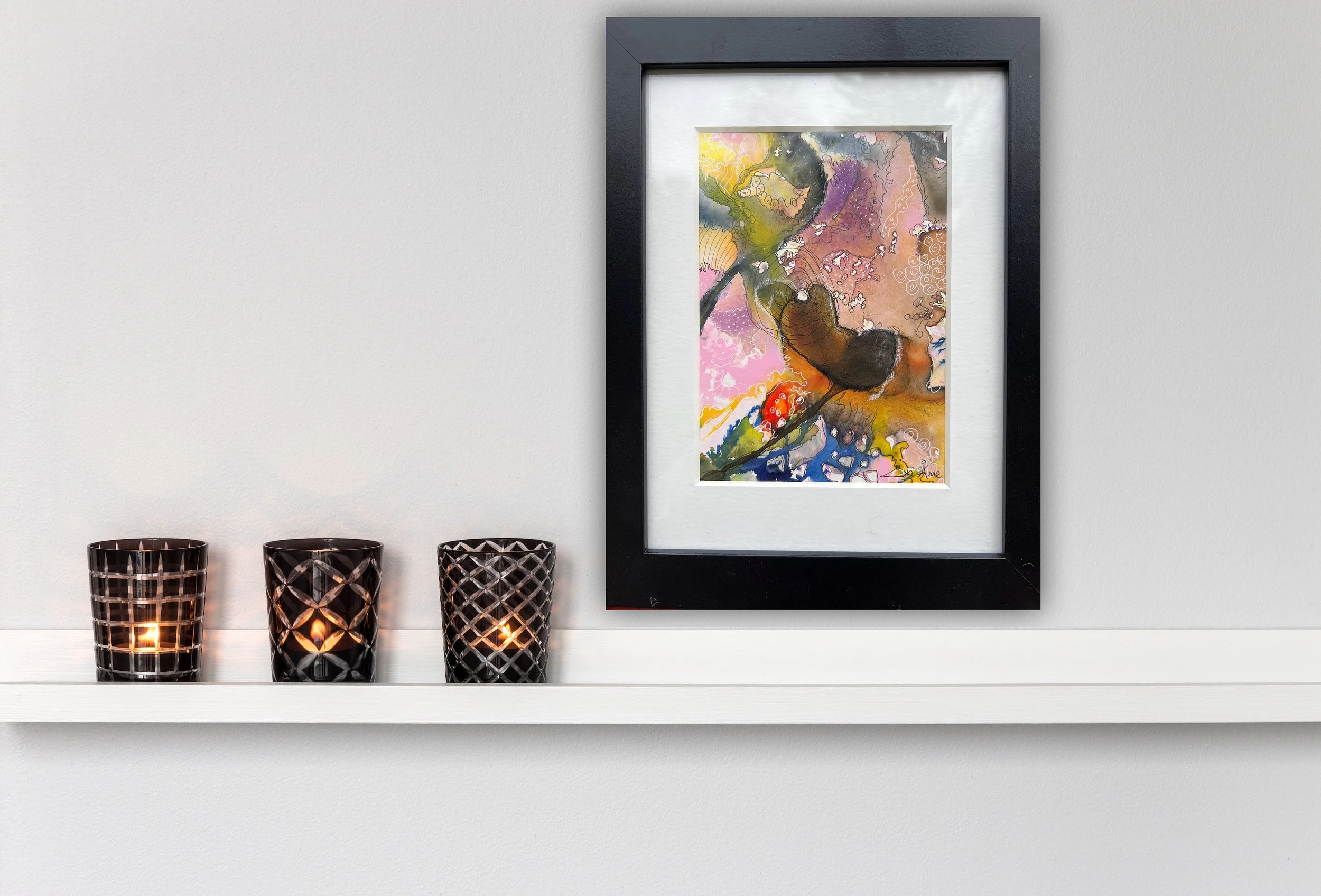 eva årre maleri bare en drom på vegg 1