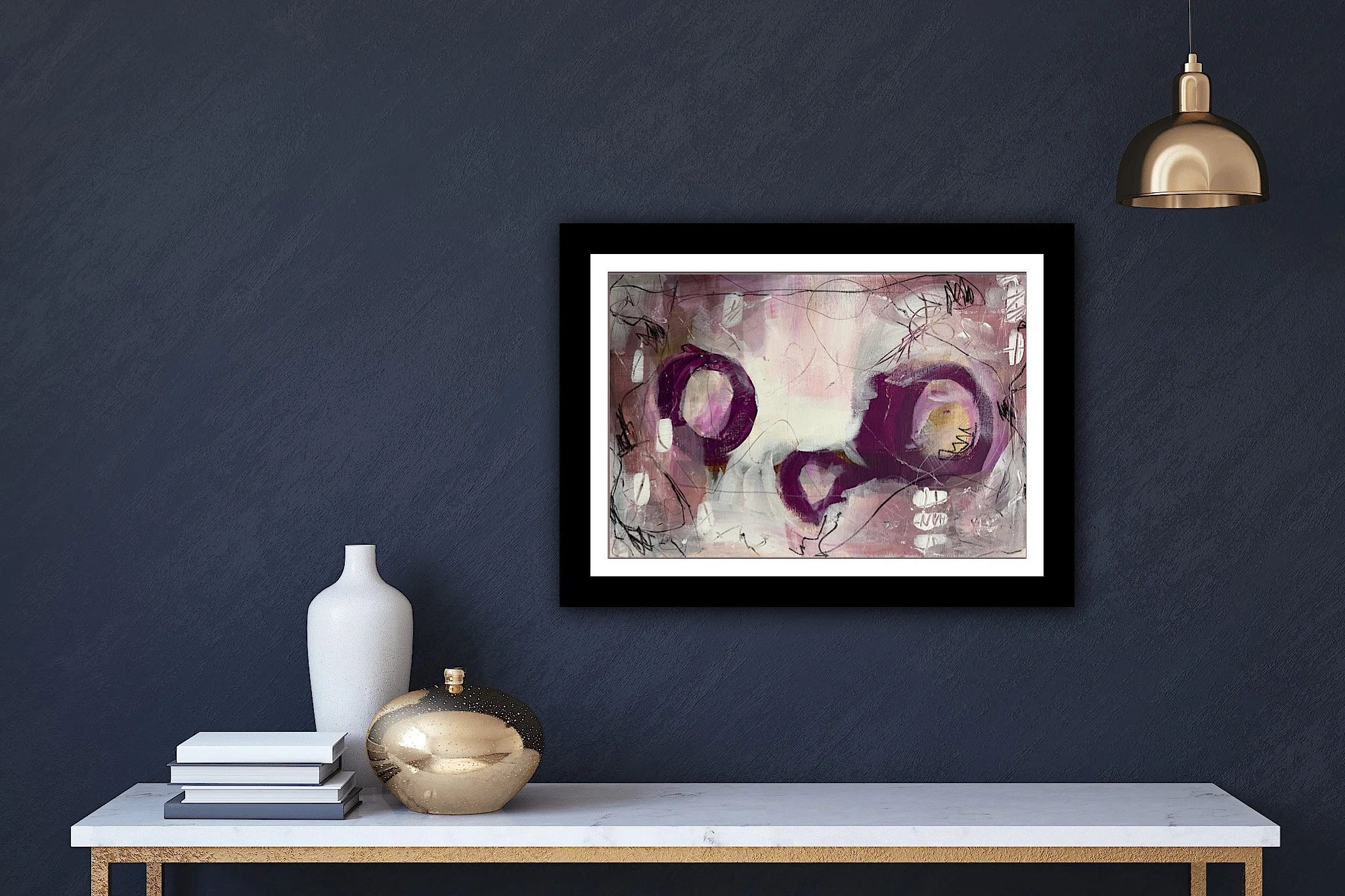 eva årre maleri gave på vegg 3