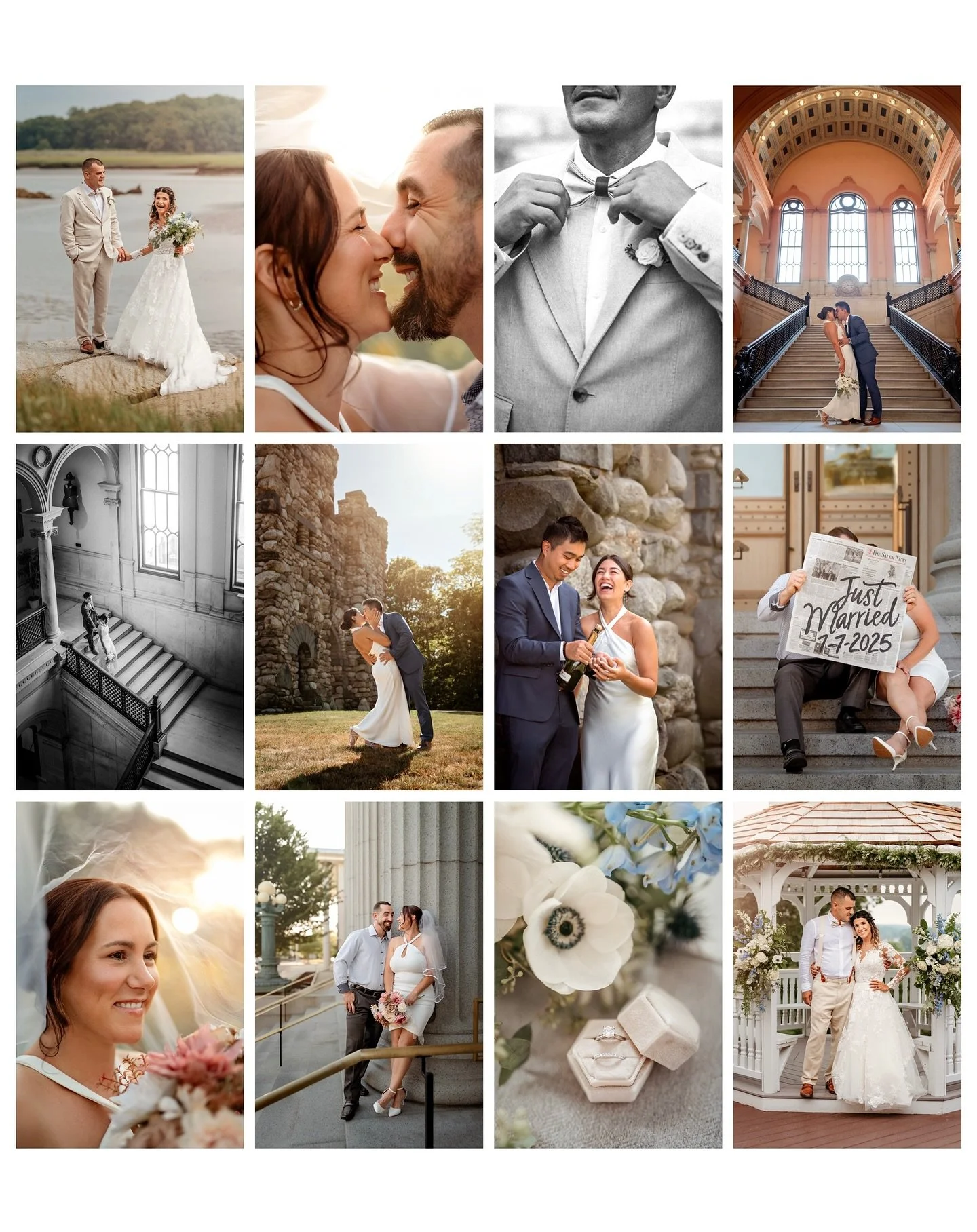 Just a handful of my wedding beauties from the past year!