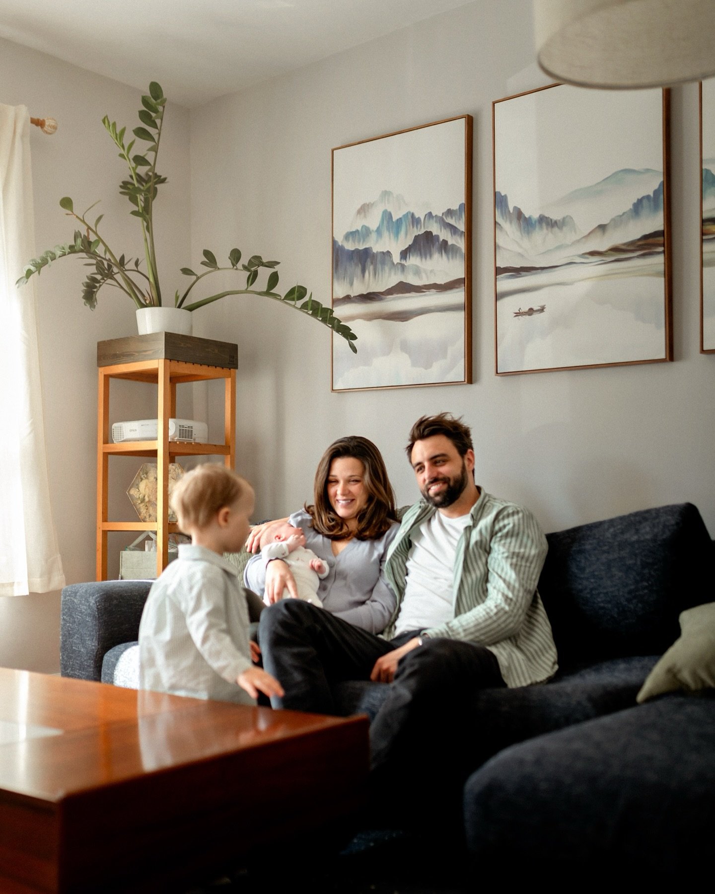 Oh my goodness did I make a new best friend this weekend!

Sometimes toddlers are tricky at newborn sessions. But this little guy was so quick to warm up to me and invited me to play with his most esteemed toys, his baby album, peeled me a clementine