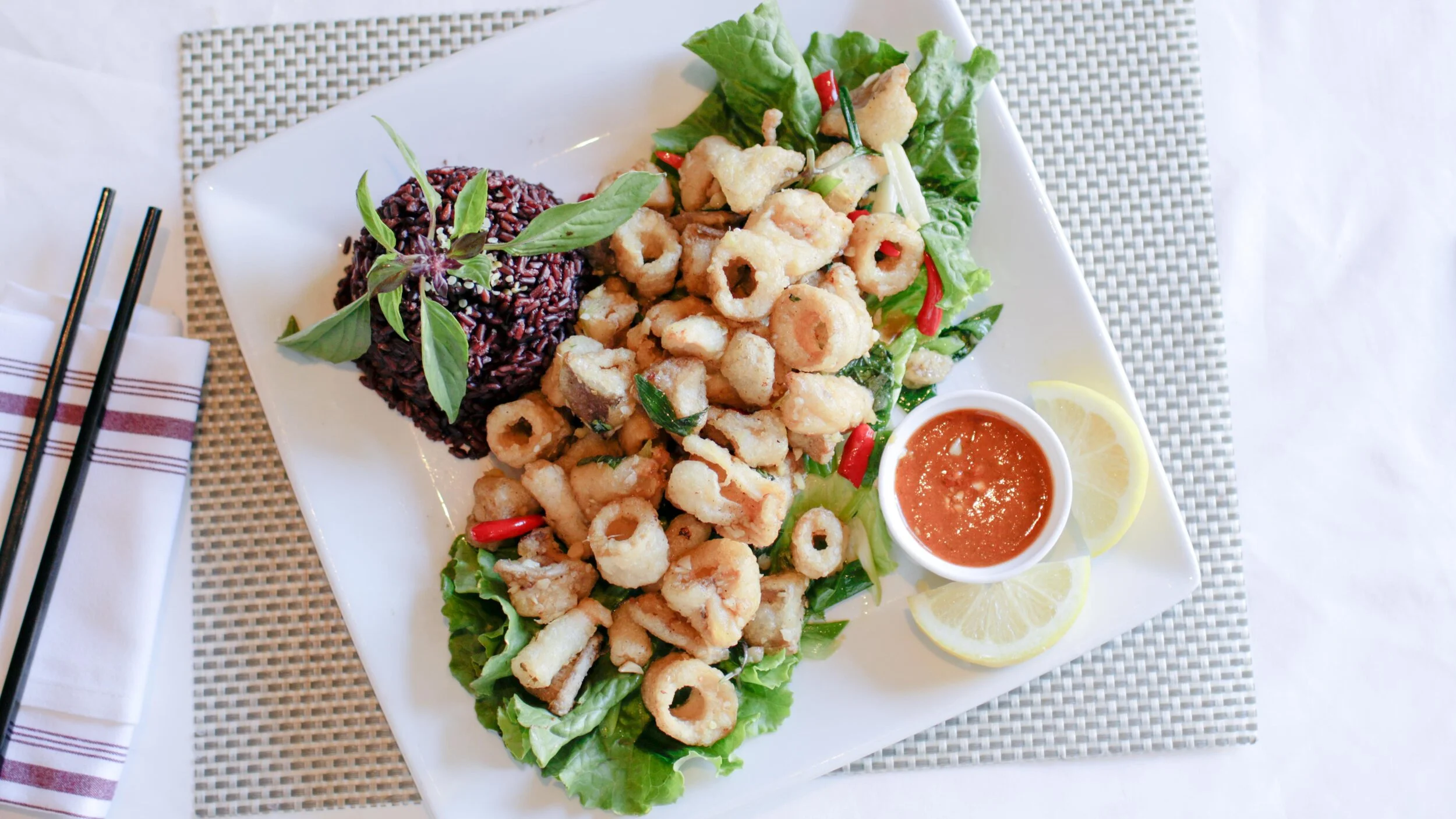 Downtown LA Menu — Au Lac
