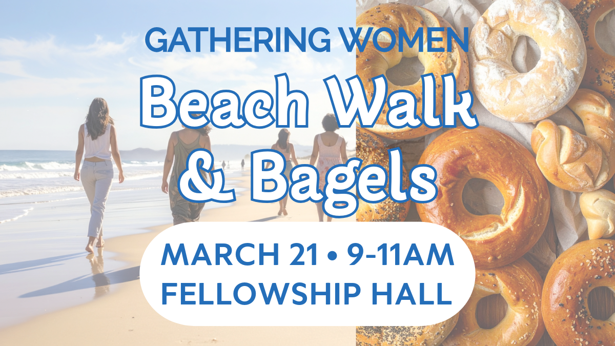 Gathering Women Beach Walk + Bagels