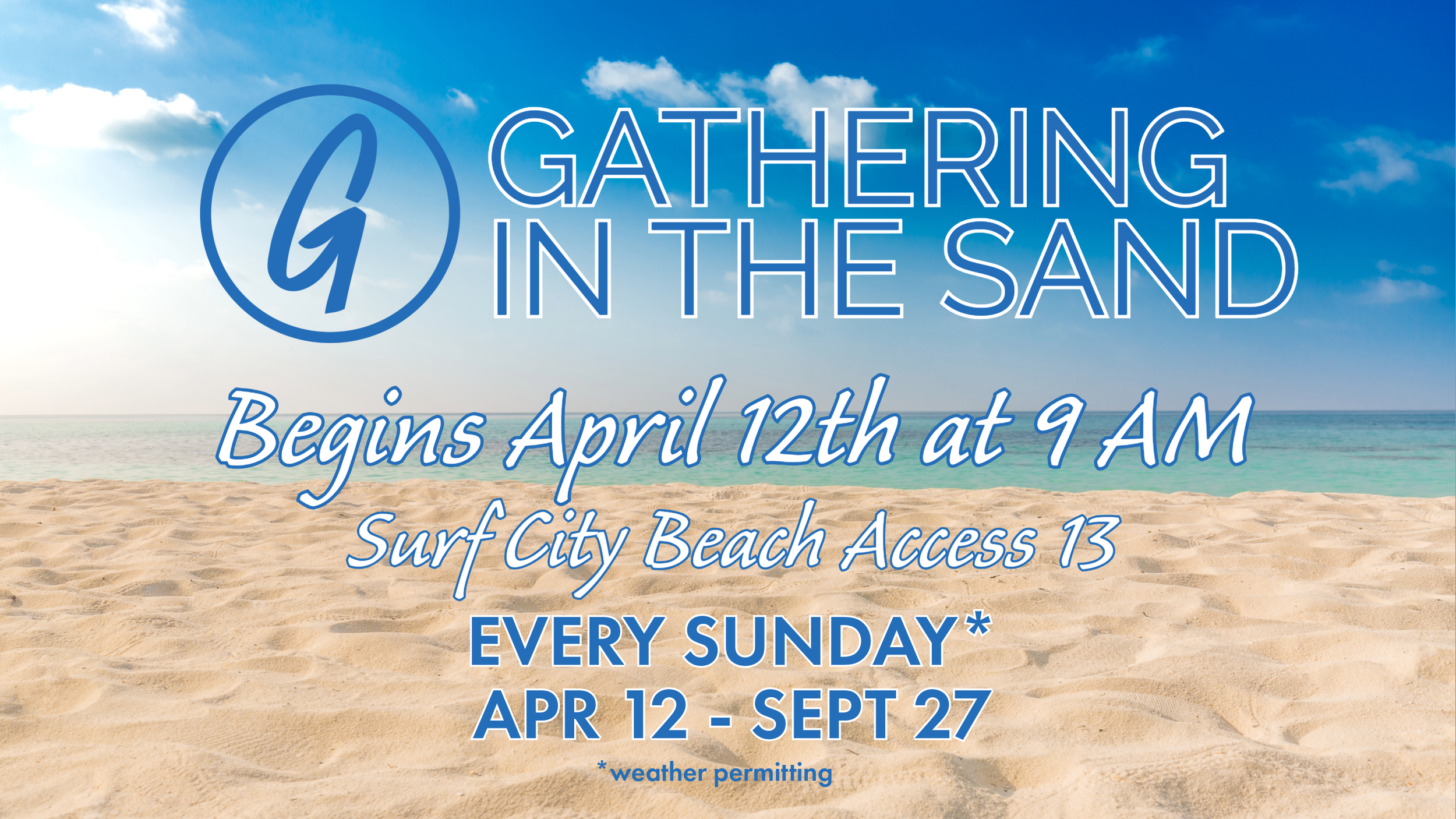Gathering in the Sand Begins