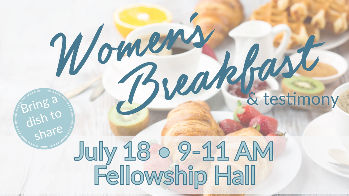 Women's Breakfast & Testimony