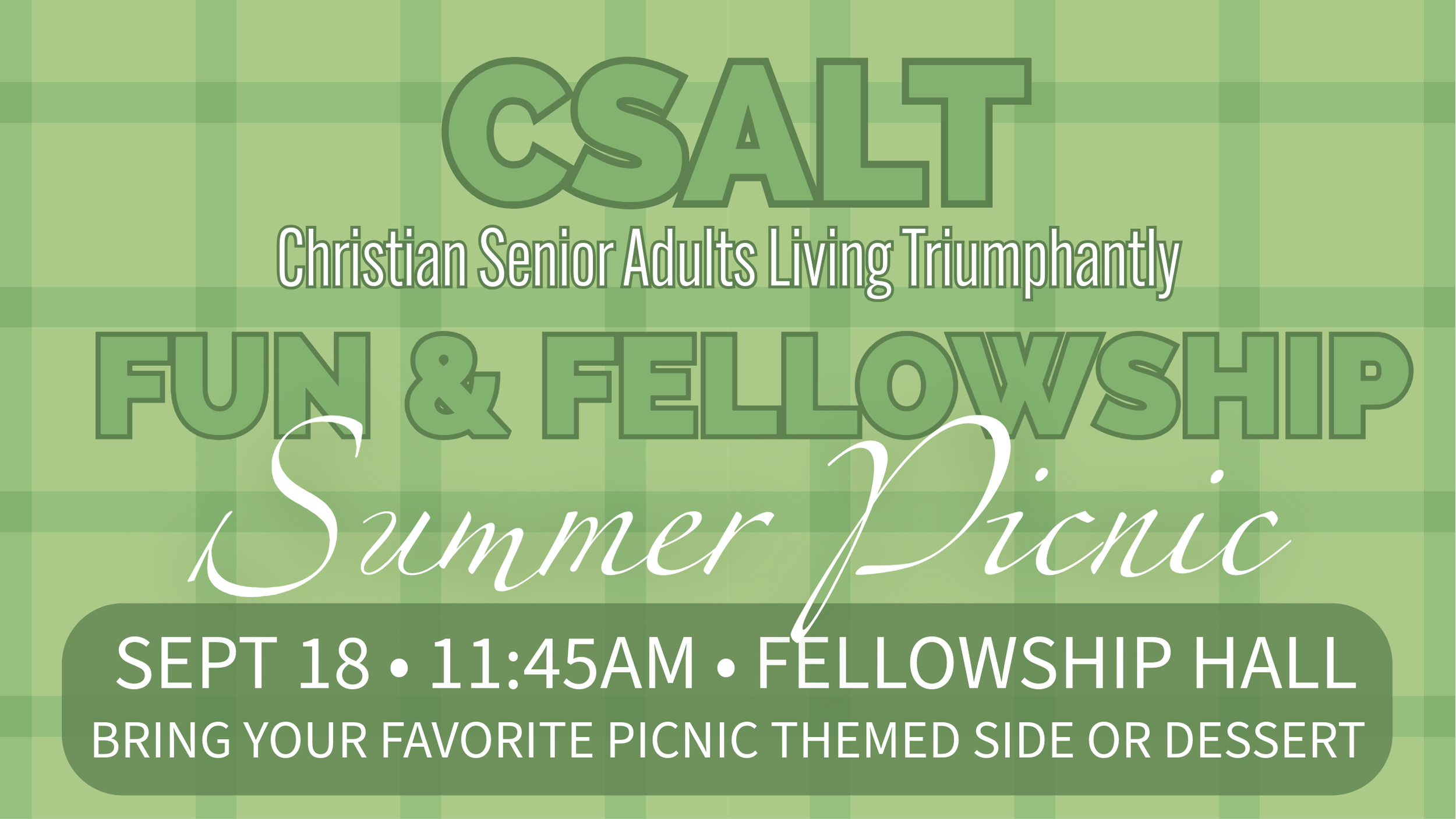 CSALT FUN &amp; FELLOWSHIP