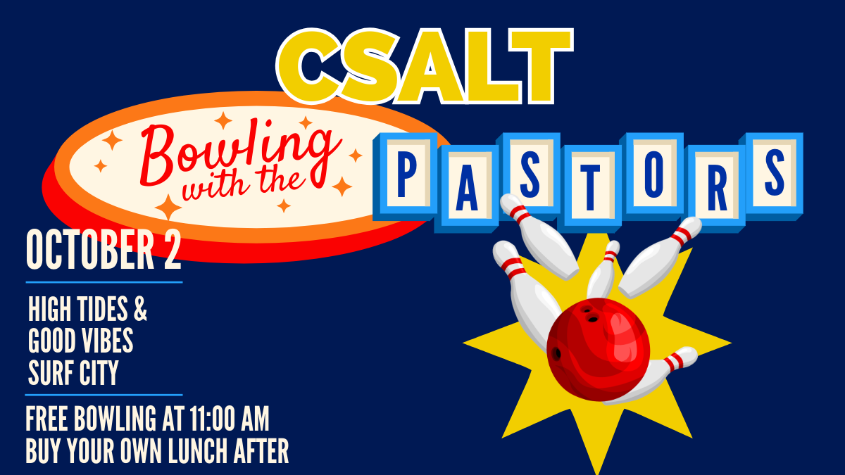 CSALT Bowling with the Pastors