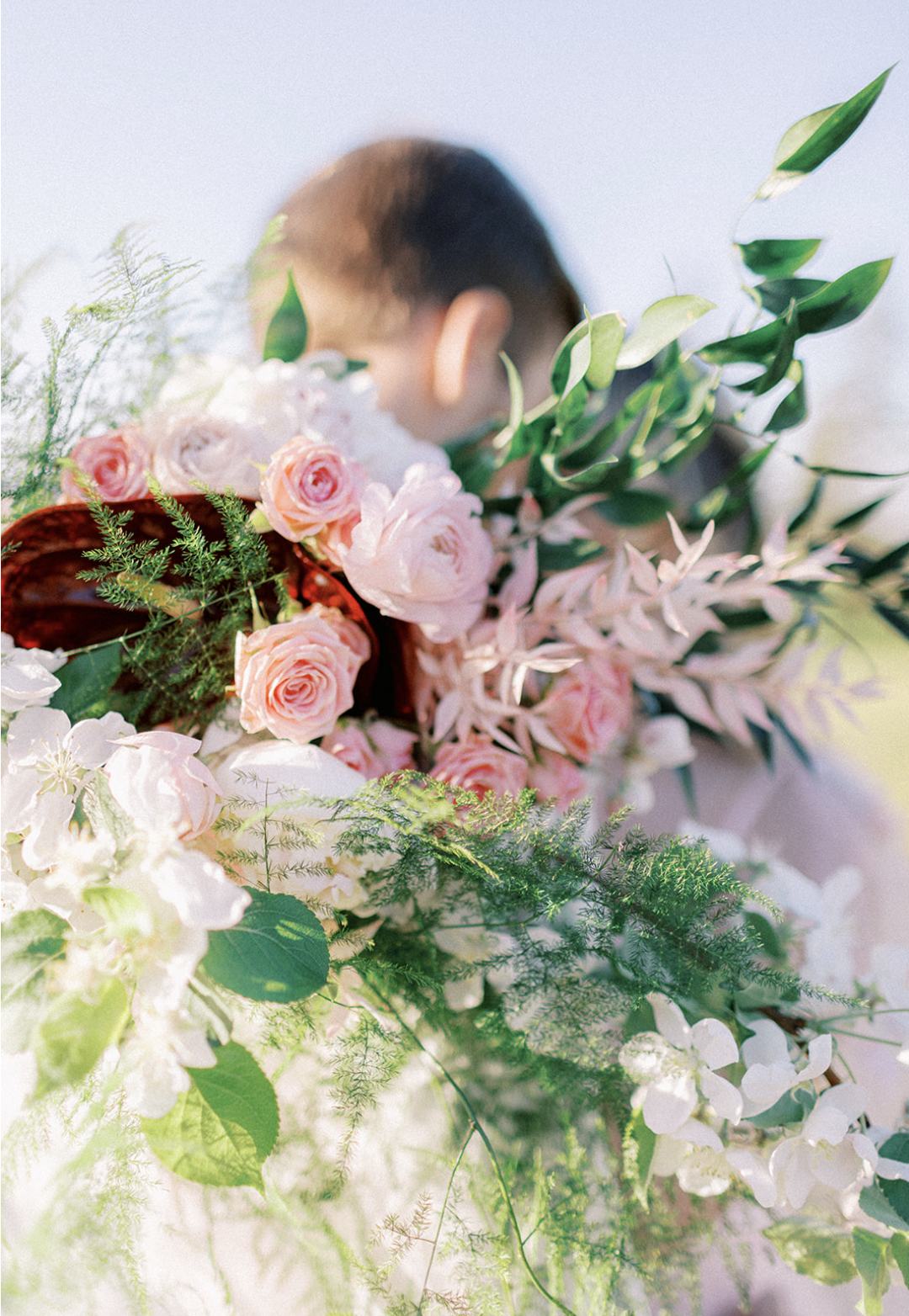 XOXO handtied bouquet  (no vase included)