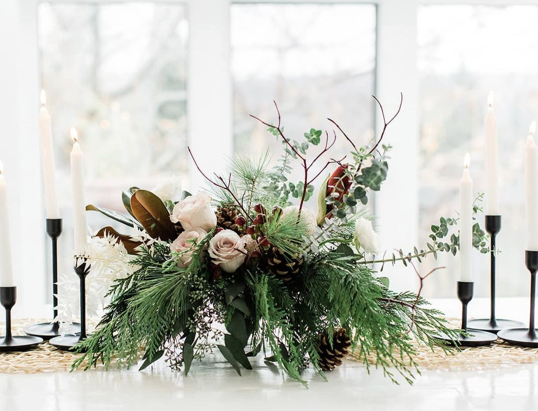Natural Holiday Centerpiece