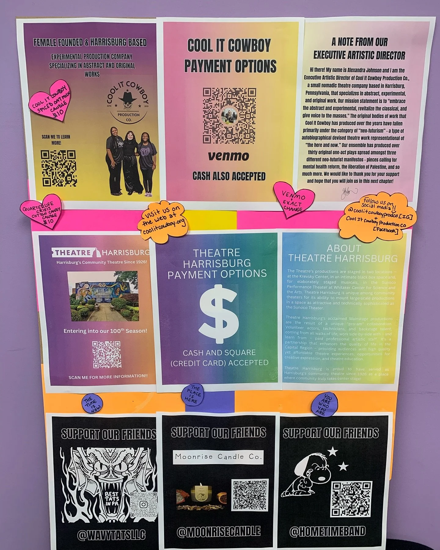 We are ready for you TOMORROW!!! Join us 10-2 for a Community Yardsale with all kinds of goodies!!

Theatre Harrisburg and Cool It Cowboy Production Co will be hosting a Community Yardsale event in the parking lot at the Krevsky Center from 10am-2pm 