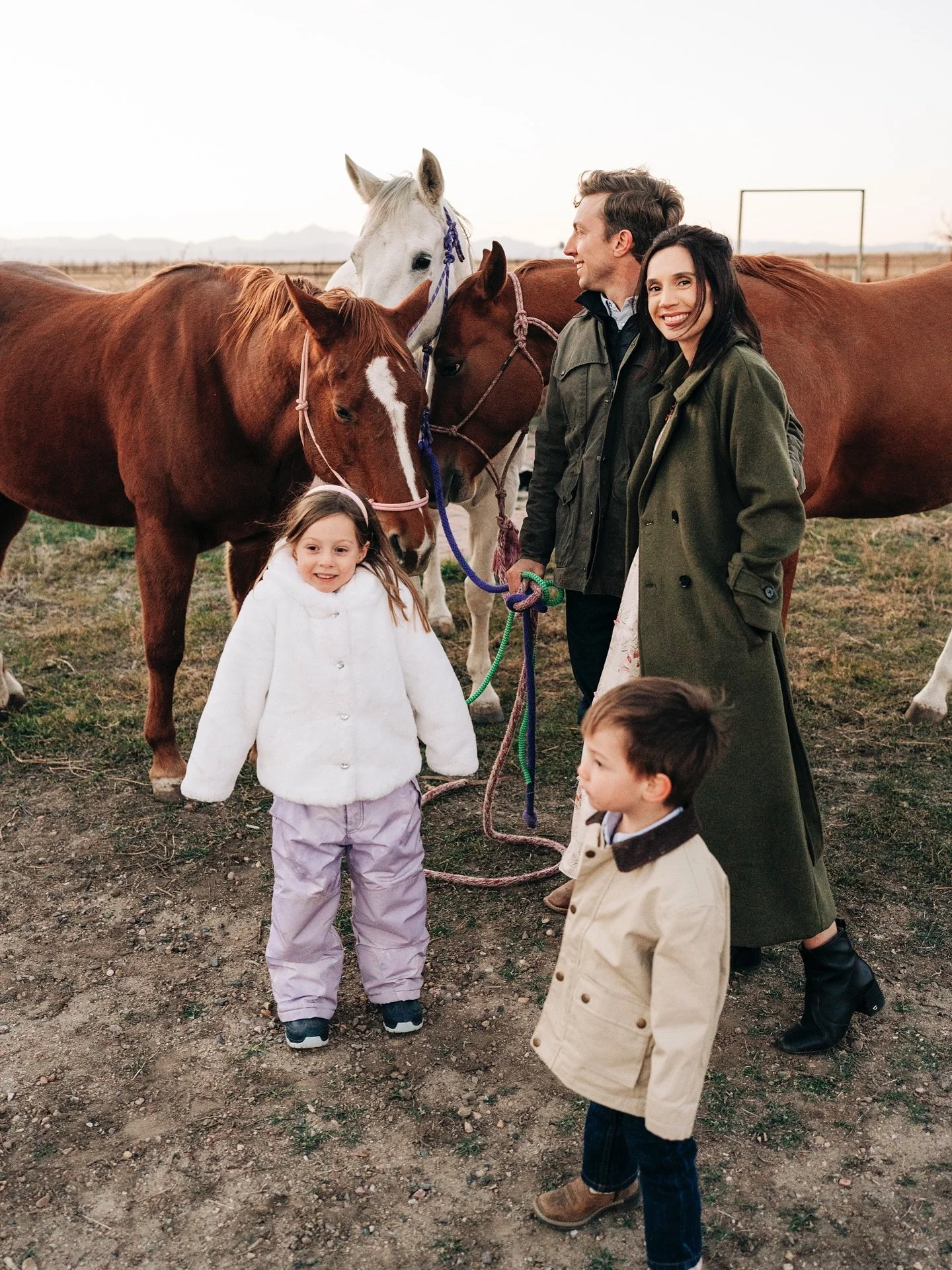 Some stories unfold in the sweetest way, especially when little explorers grow up with horses by their side and the world feels bigger, softer, and full of wonder. Every giggle, every shy glance, every tiny moment of courage turned this session into 