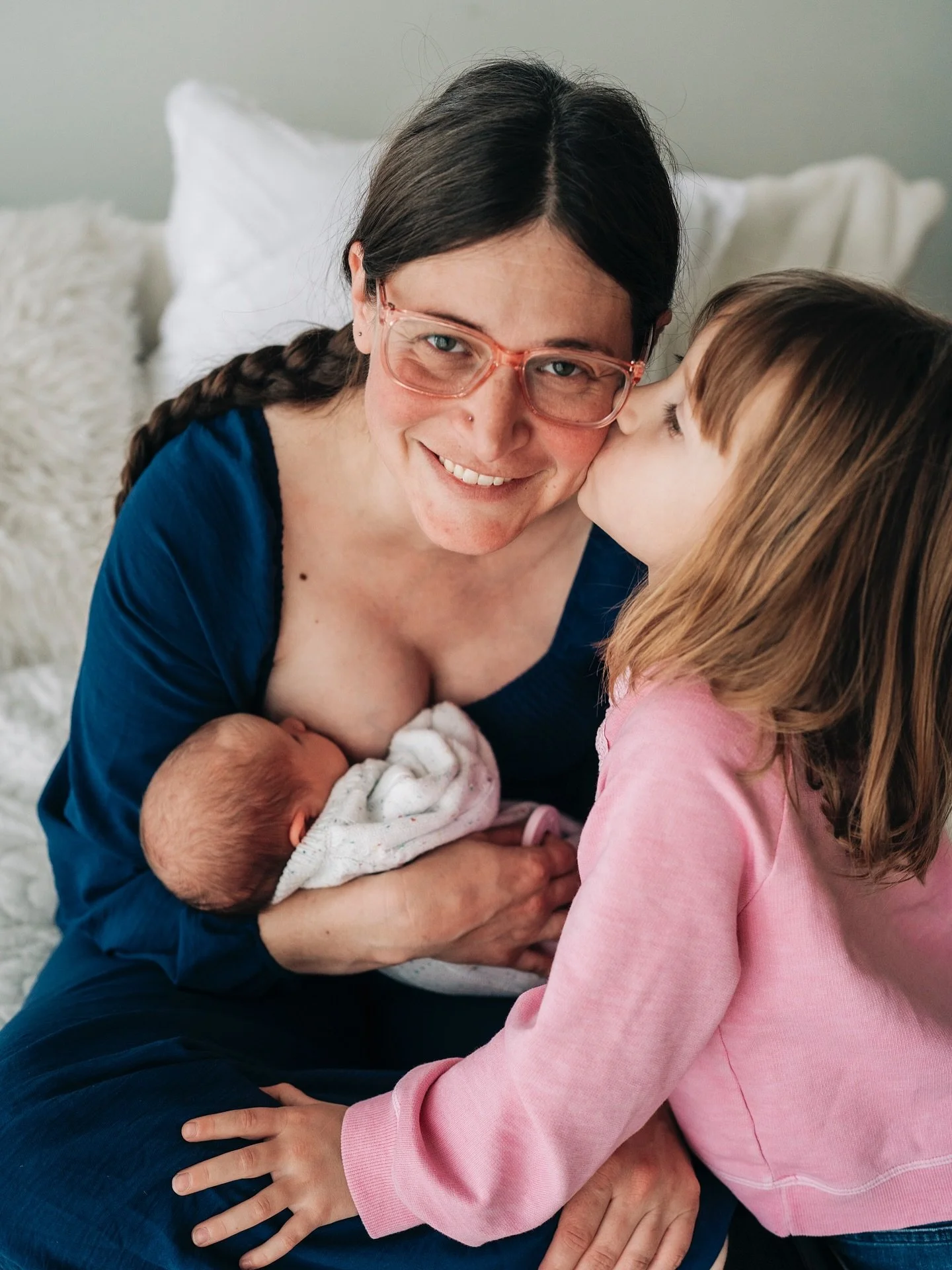 Every time I come back to this family, I can&rsquo;t help but smile. This is already the second baby I&rsquo;ve had the joy of photographing for them, and now their fourth little one has joined the crew. It feels so special to witness their story unf