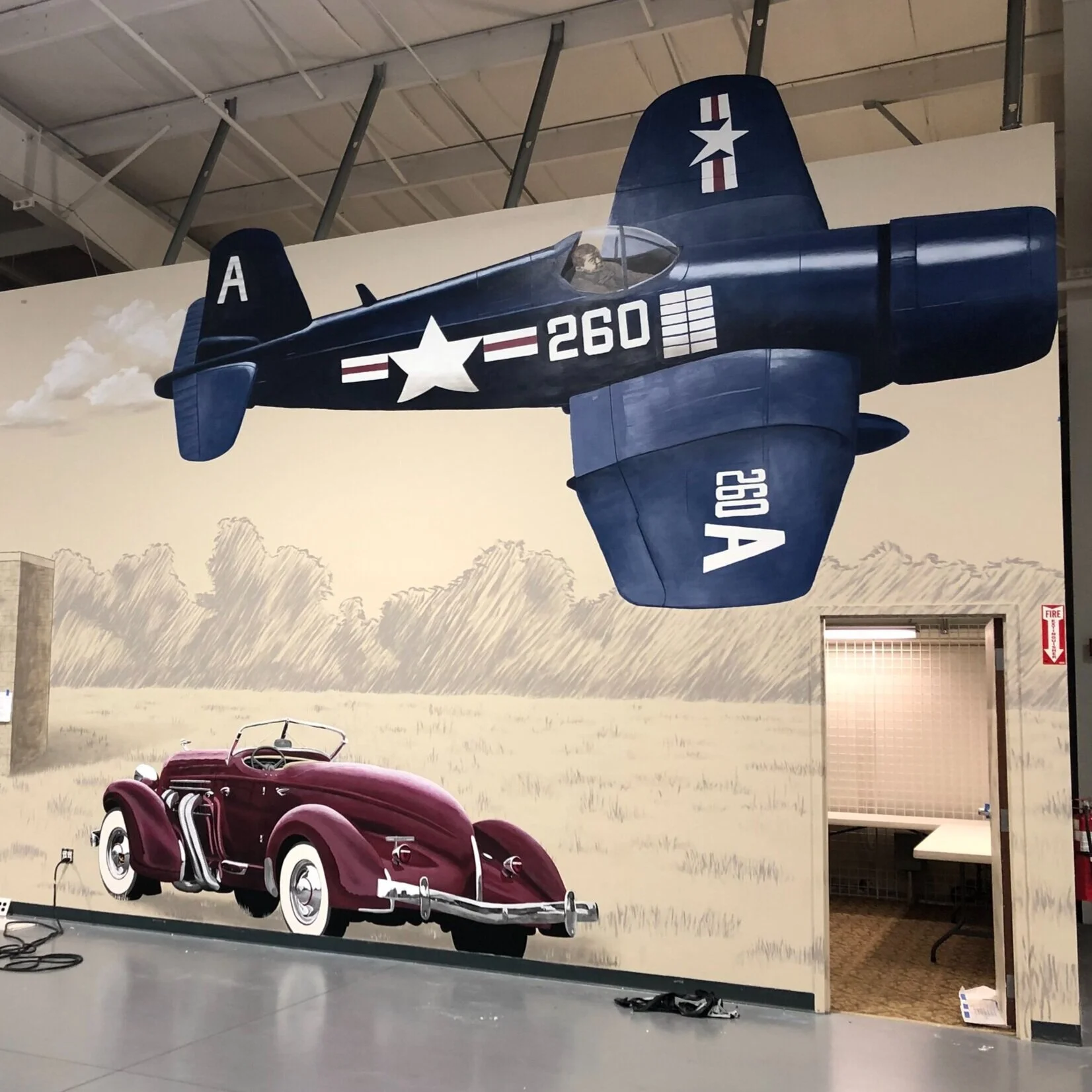 Kruse Plaza Mural
