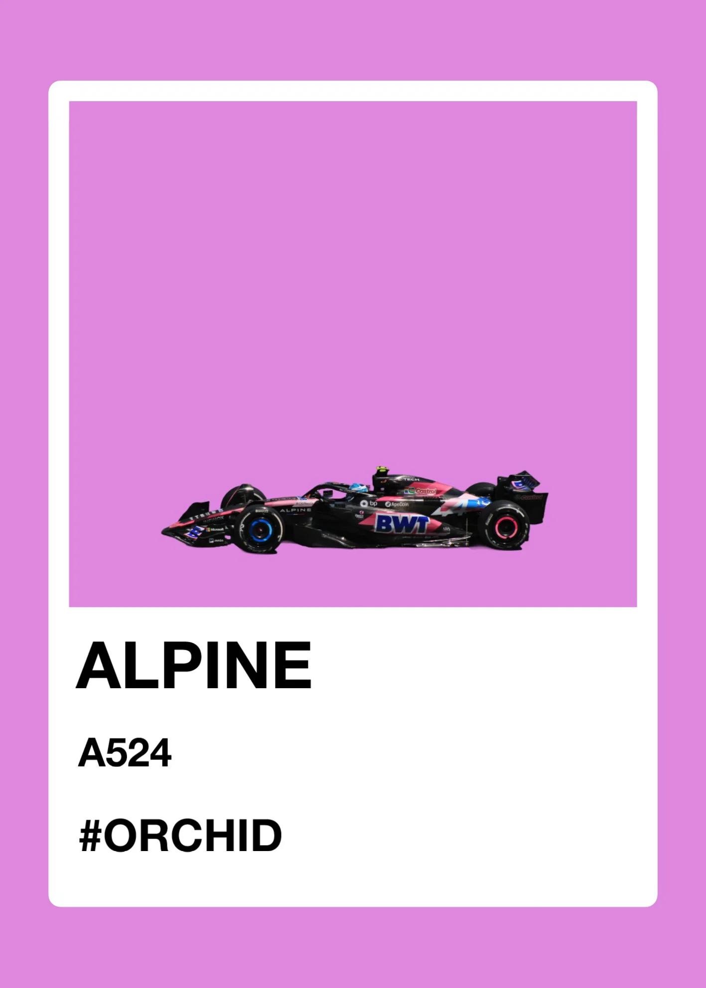 Alpine 2024 Pantone