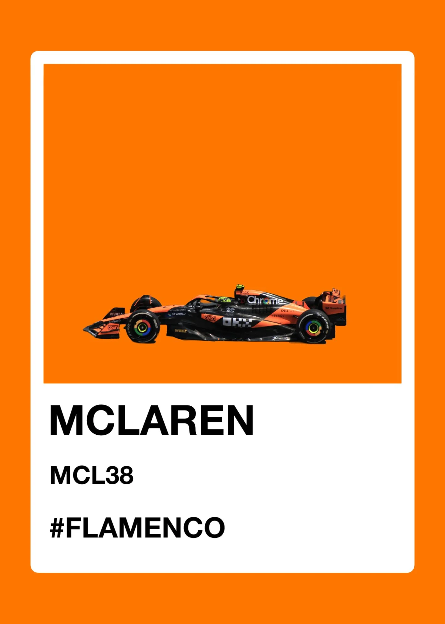 Mclaren 2024 Pantone