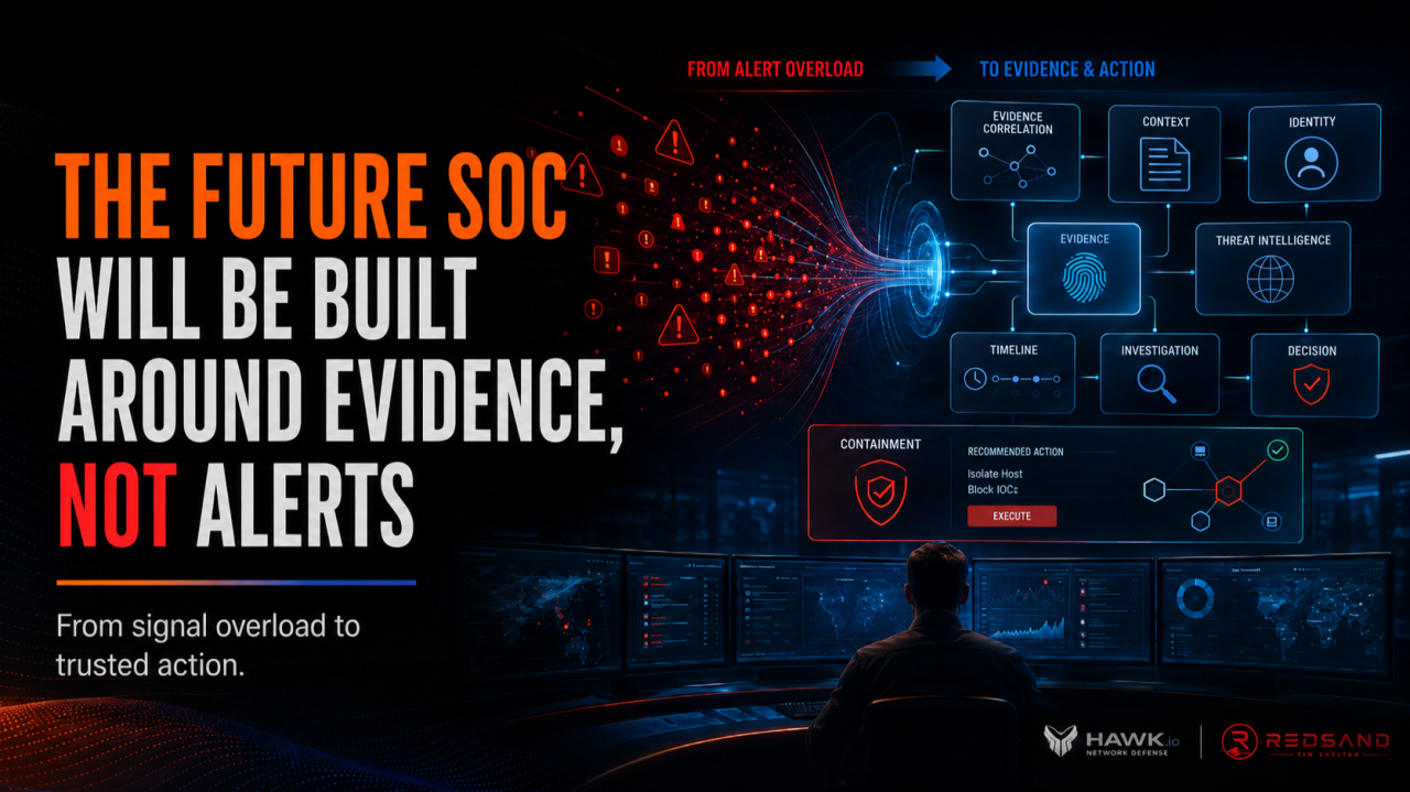 The Future SOC Will Be Built Around Evidence, Not Alerts