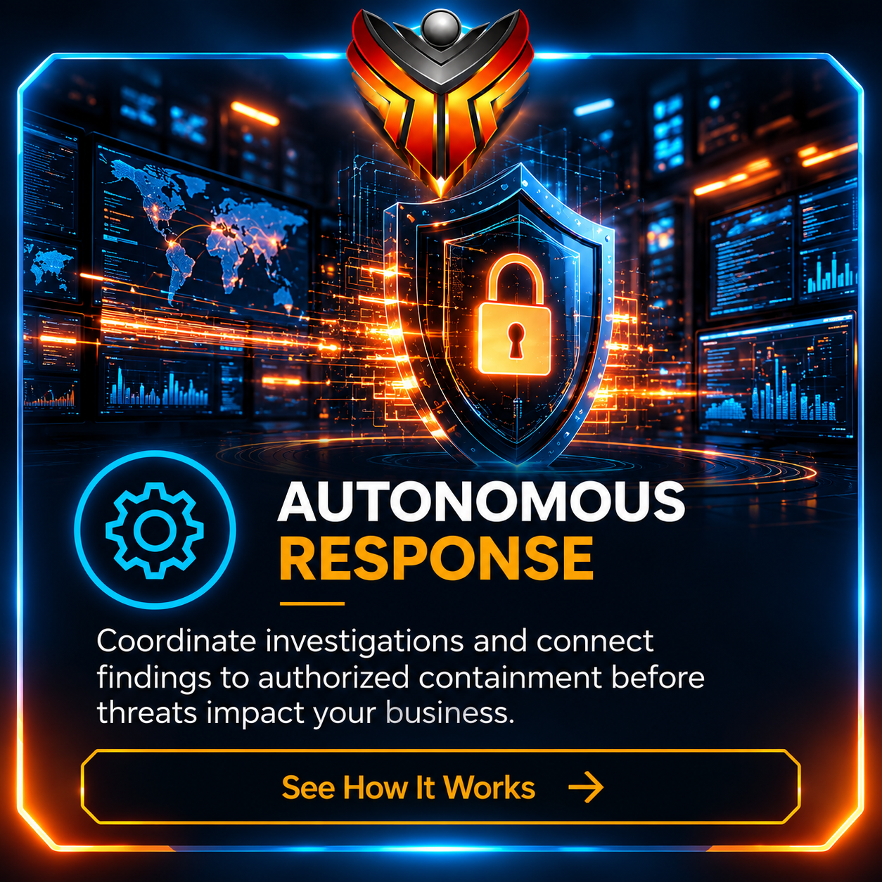 HAWK autonomous MDR response coordinates security investigations and authorized threat containment to help stop attacks before business impact.