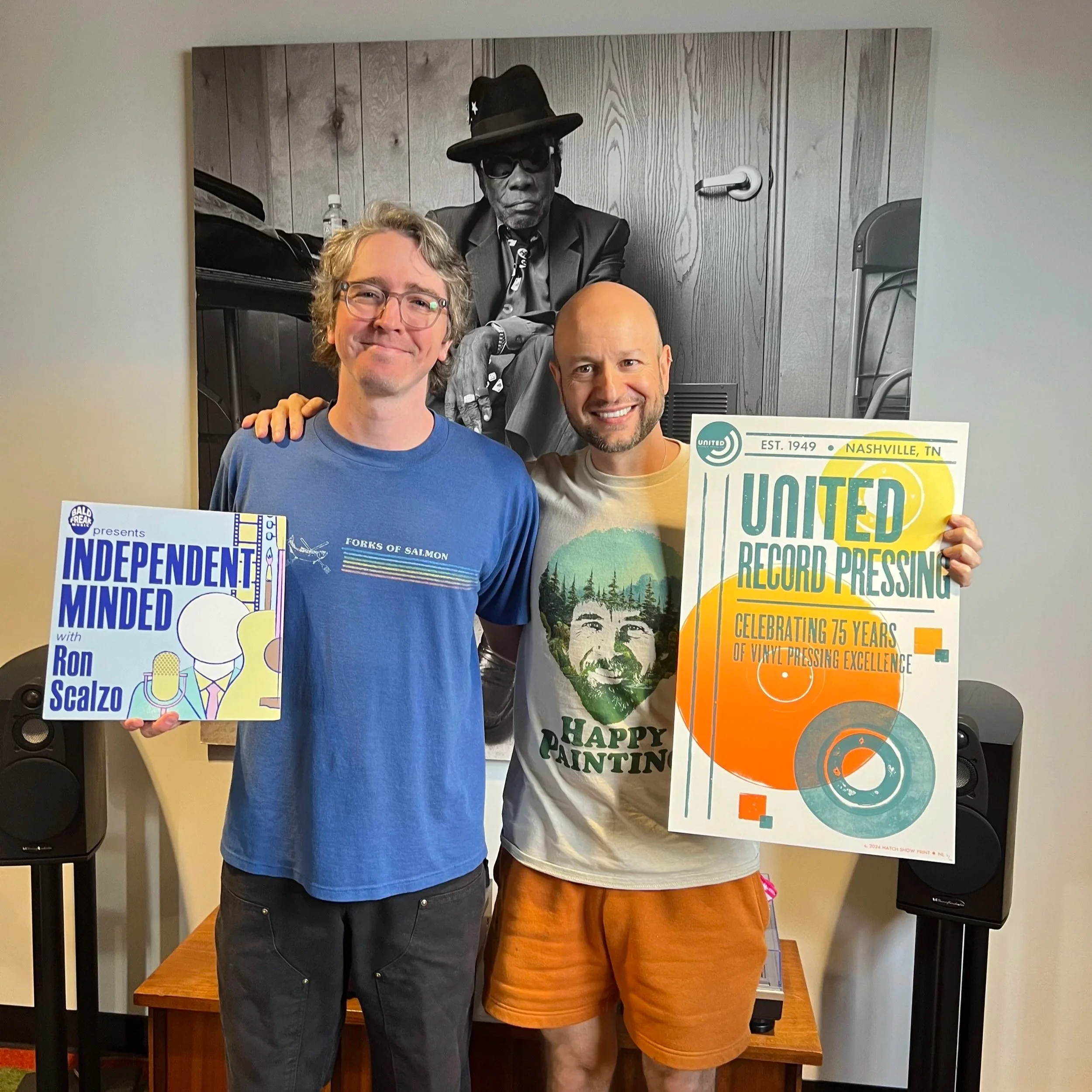 Independent Minded podcast with Cam Sarrett of United Record Pressing