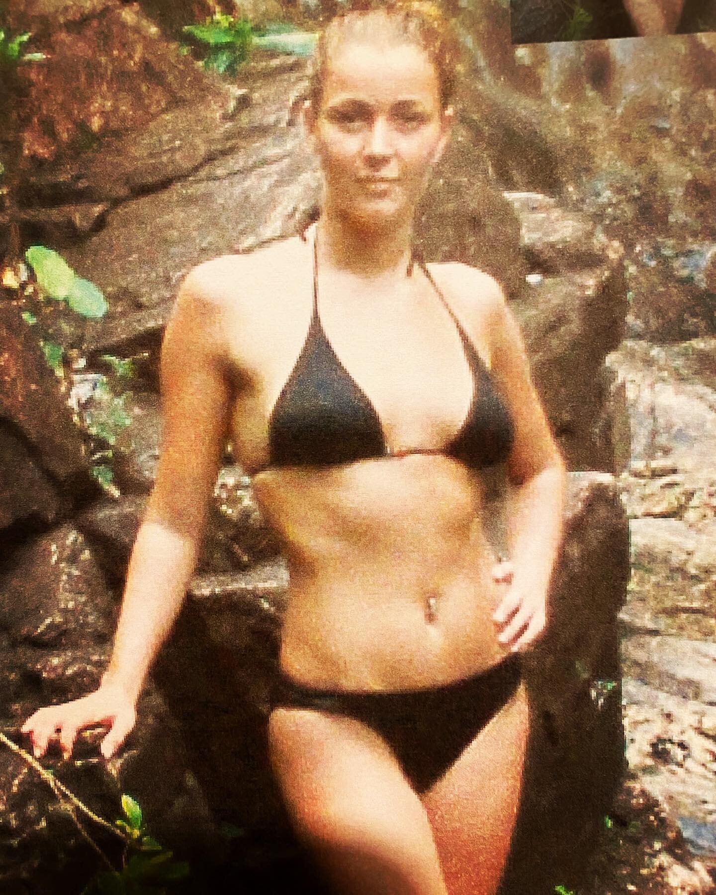 #tbt 
🏝 Dreaming of the days we can travel again, go on wild adventures, climb waterfalls, find secluded beaches and chill-out hippy style. 
.
This photo was taken, living the dream, on one of my global travels in 2005, climbing a waterfall and swim