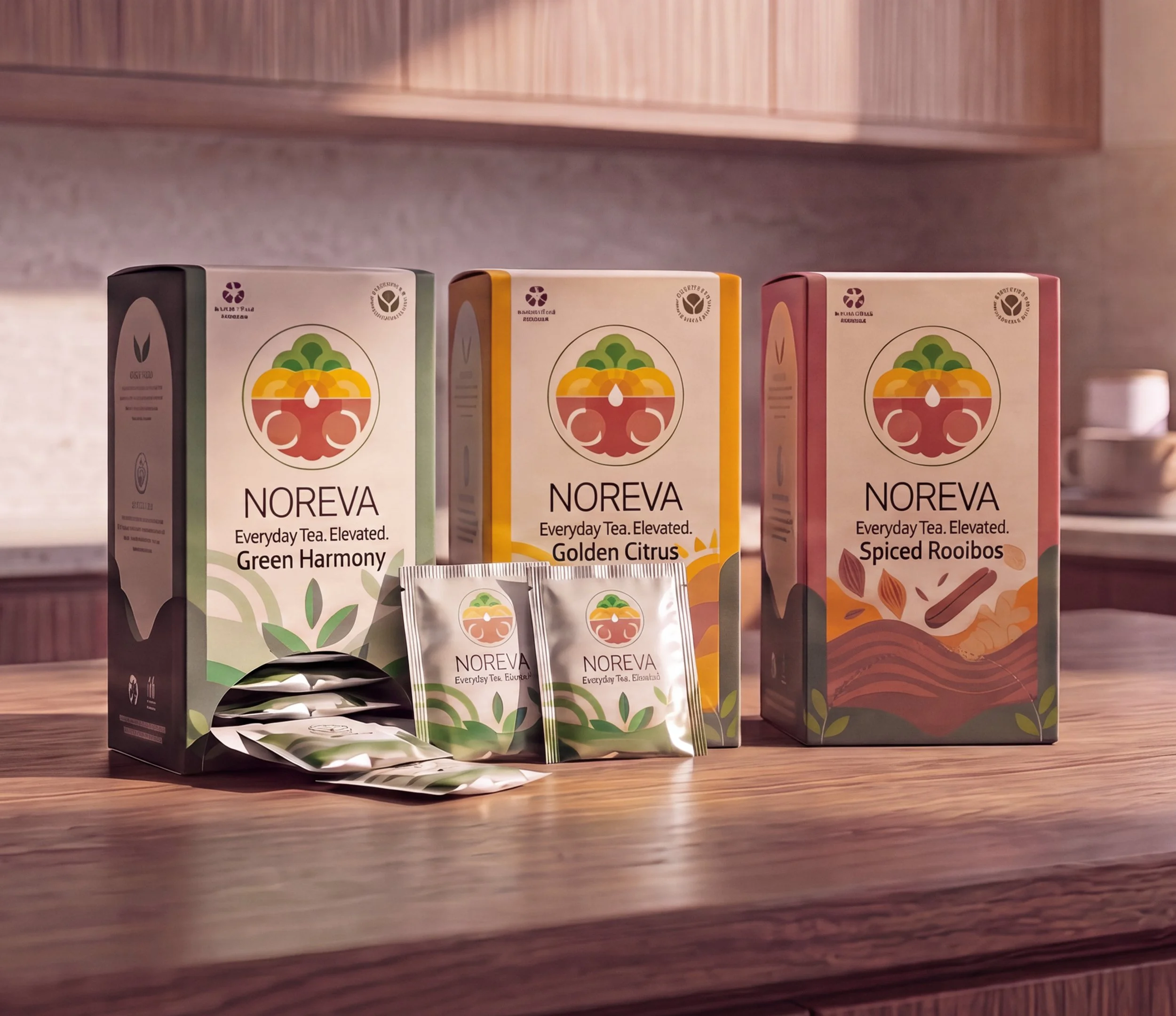 Noreva Tea - AI-Assisted Brand Creation Sprint