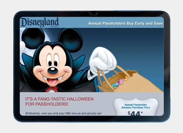 Disneyland Direct Email 