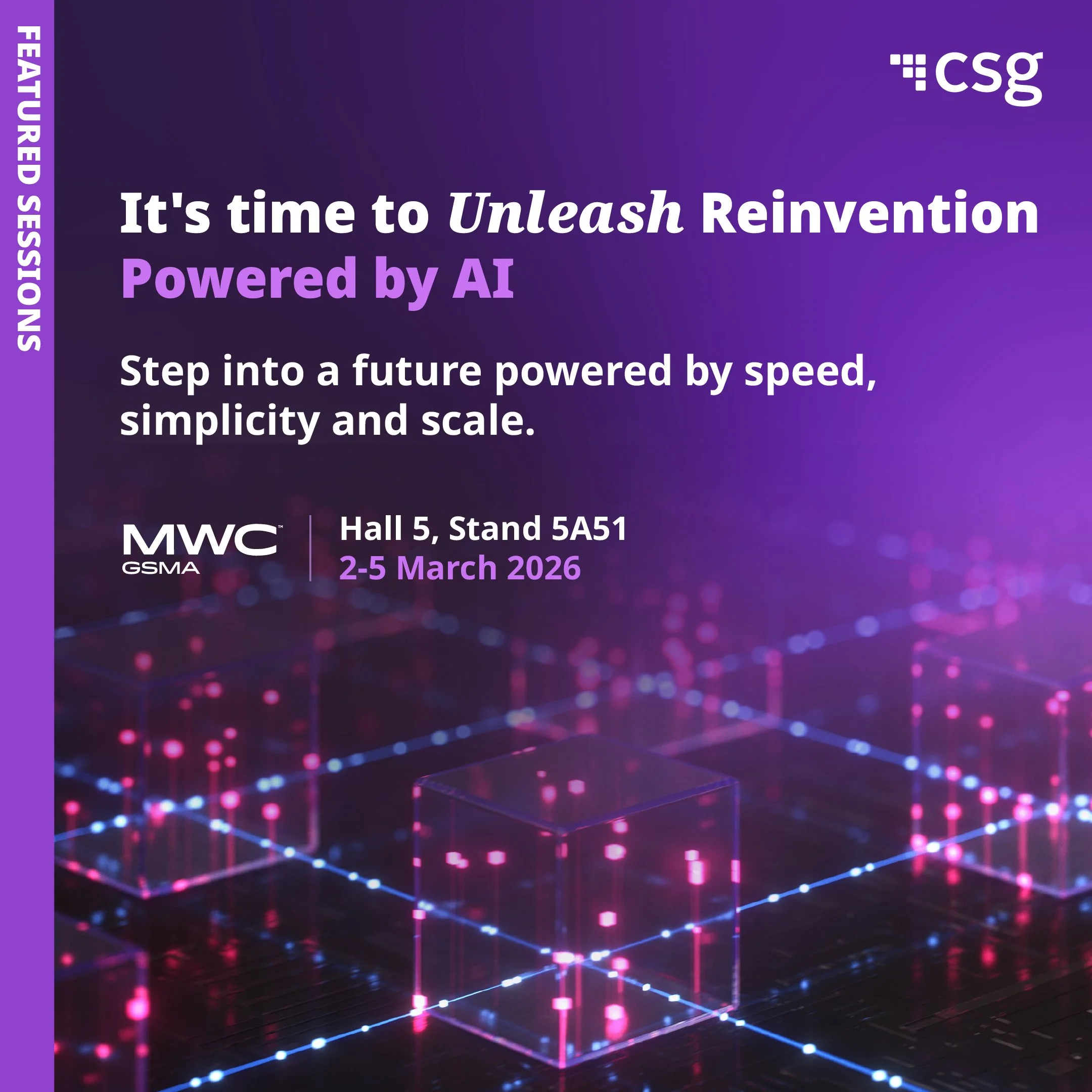 Unleash Reinvention Powered by AI - Social Ad