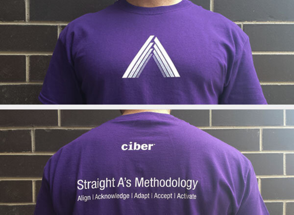 Ciber Straight A's Methodology | Logo Design