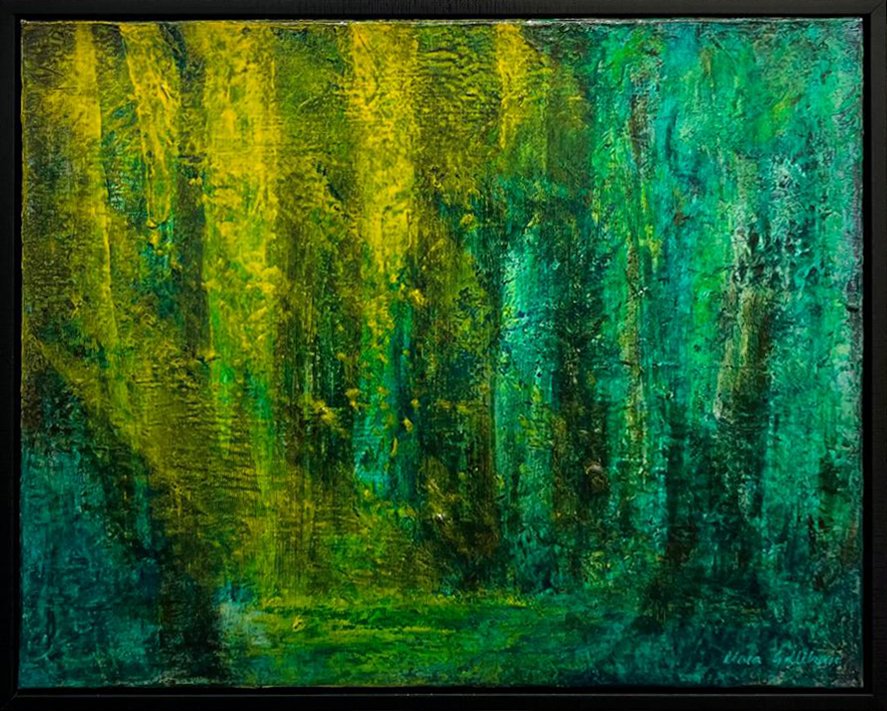 "Dream of a Forest" | Acrylic on Canvas | 20"x16"