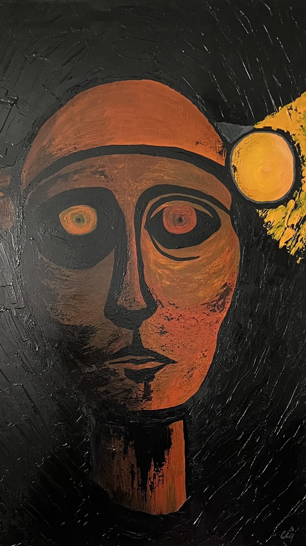 "Child Miner" | Acrylic | 24" x 40"